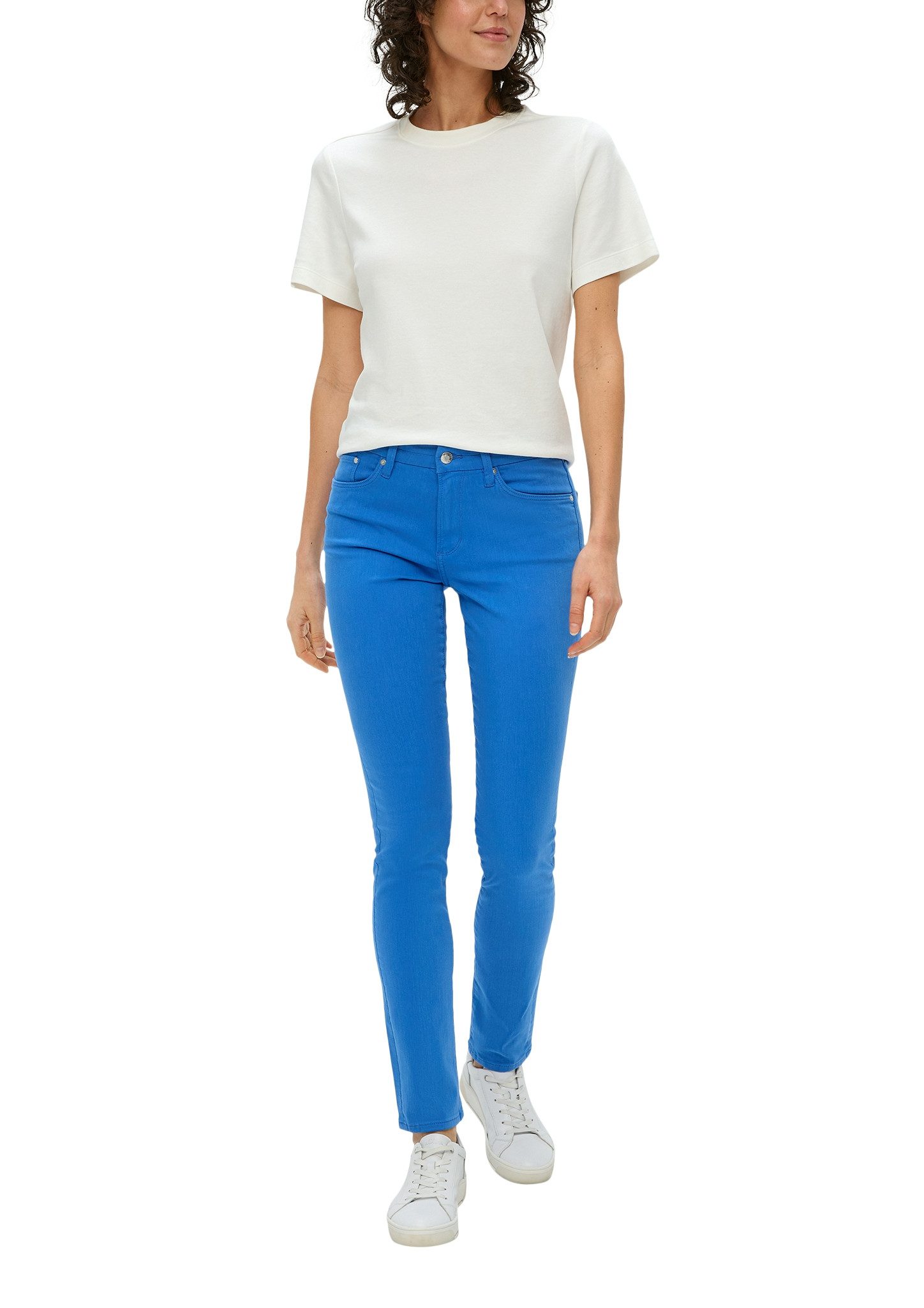 s.Oliver Slim fit jeans BETSY in 5-pocketsstijl