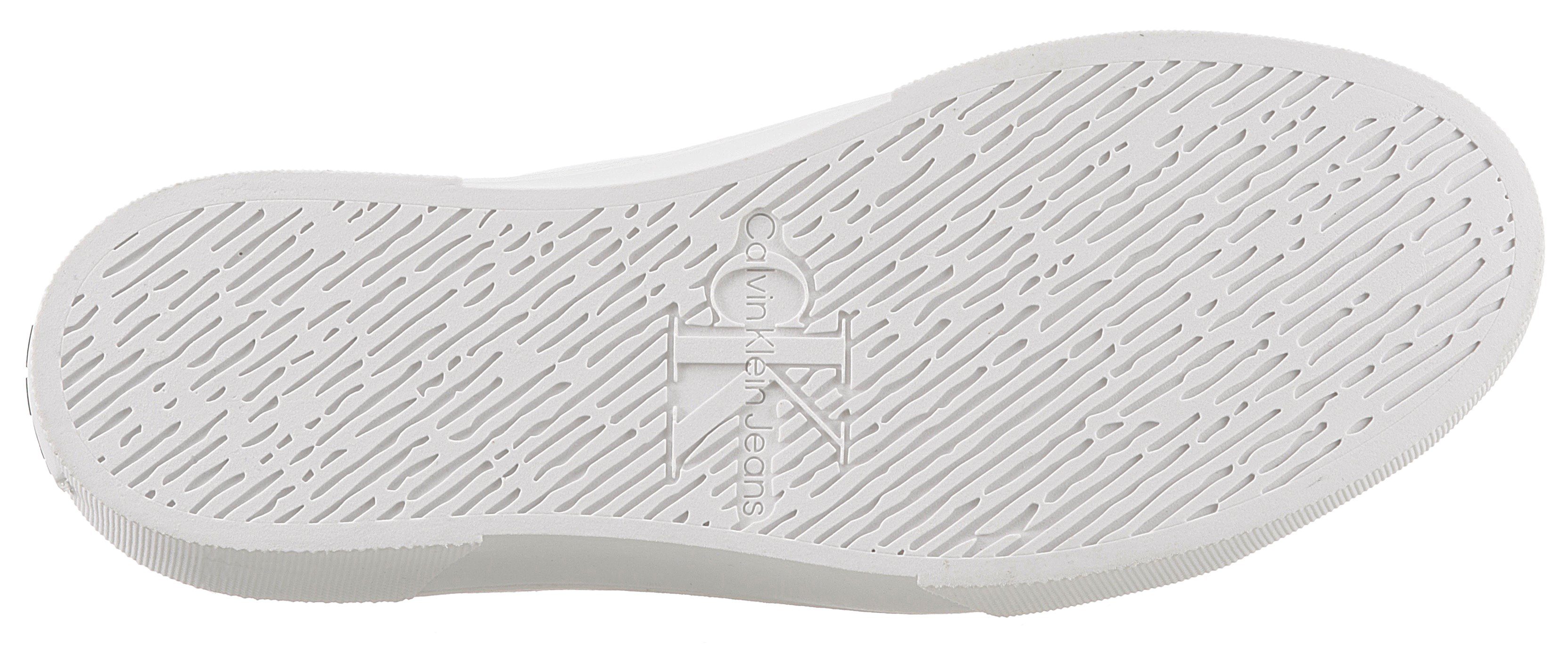 Calvin Klein Plateausneakers JENNA 19T *I met logo-opdruk, vrijetijdsschoen, lage schoen, veterschoen