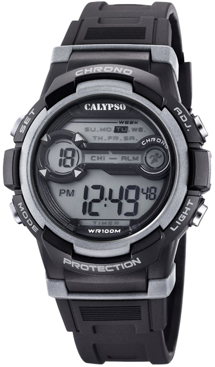 CALYPSO WATCHES Chronograaf Digital Crush, K5808/4 Polshorloge, quartz, dameshorloge, herenhorloge,...