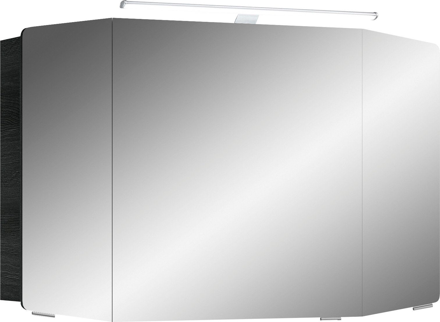 Saphir Spiegelkast Cassca Sprint badkamermeubel, 3 spiegeldeuren, 6 legplanken, 100 cm breed