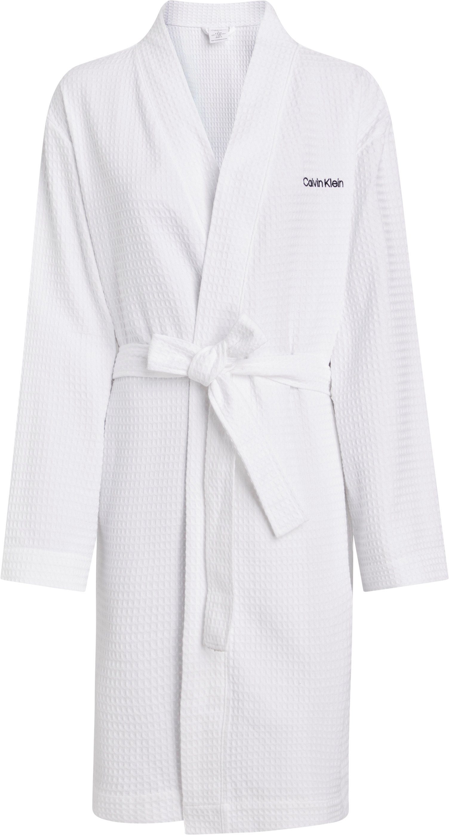 Calvin Klein Ochtendjas ROBE met riem