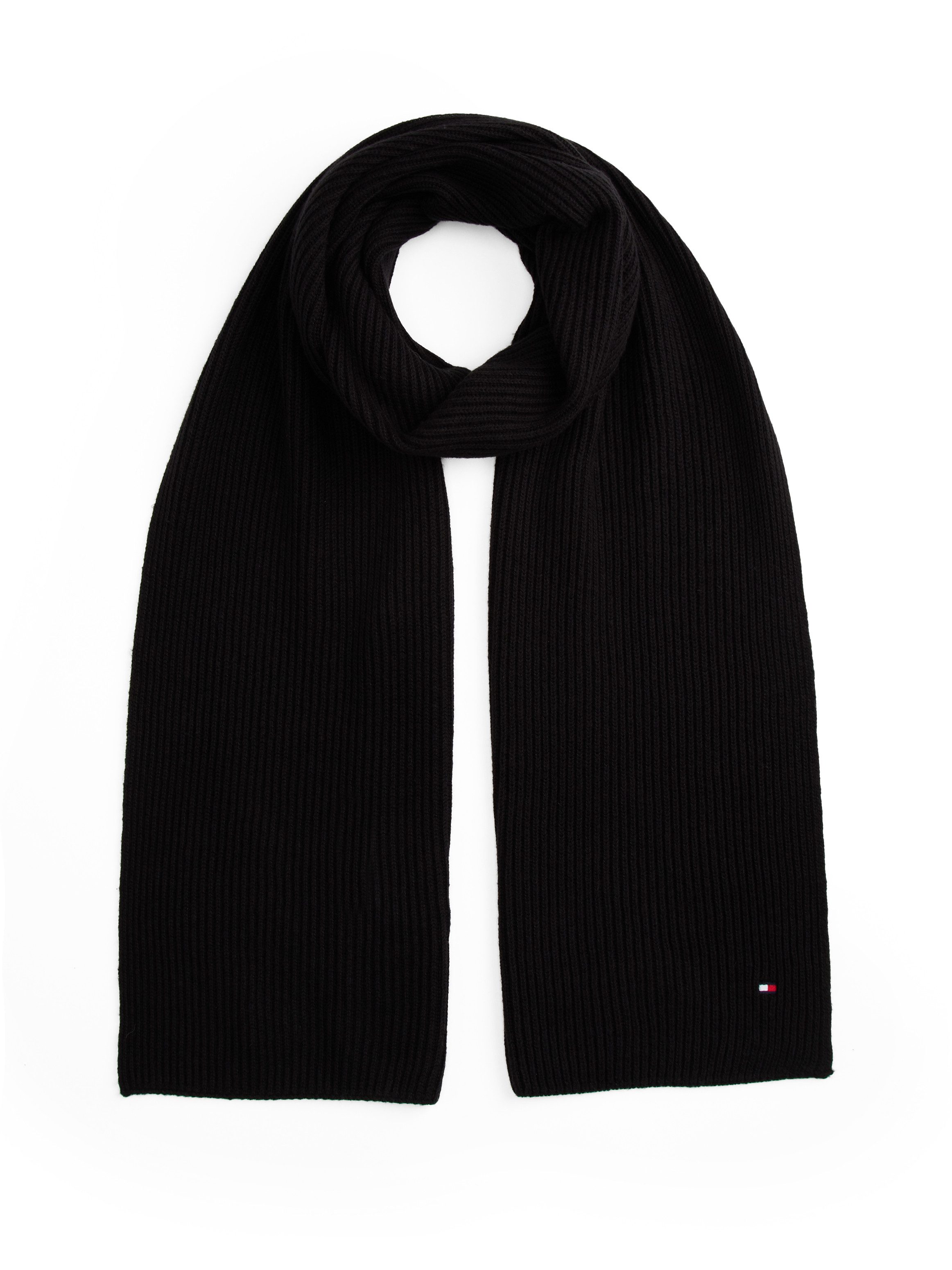 Tommy Hilfiger Gebreide sjaal TH FLAG PIMA COTTON CASH SCARF