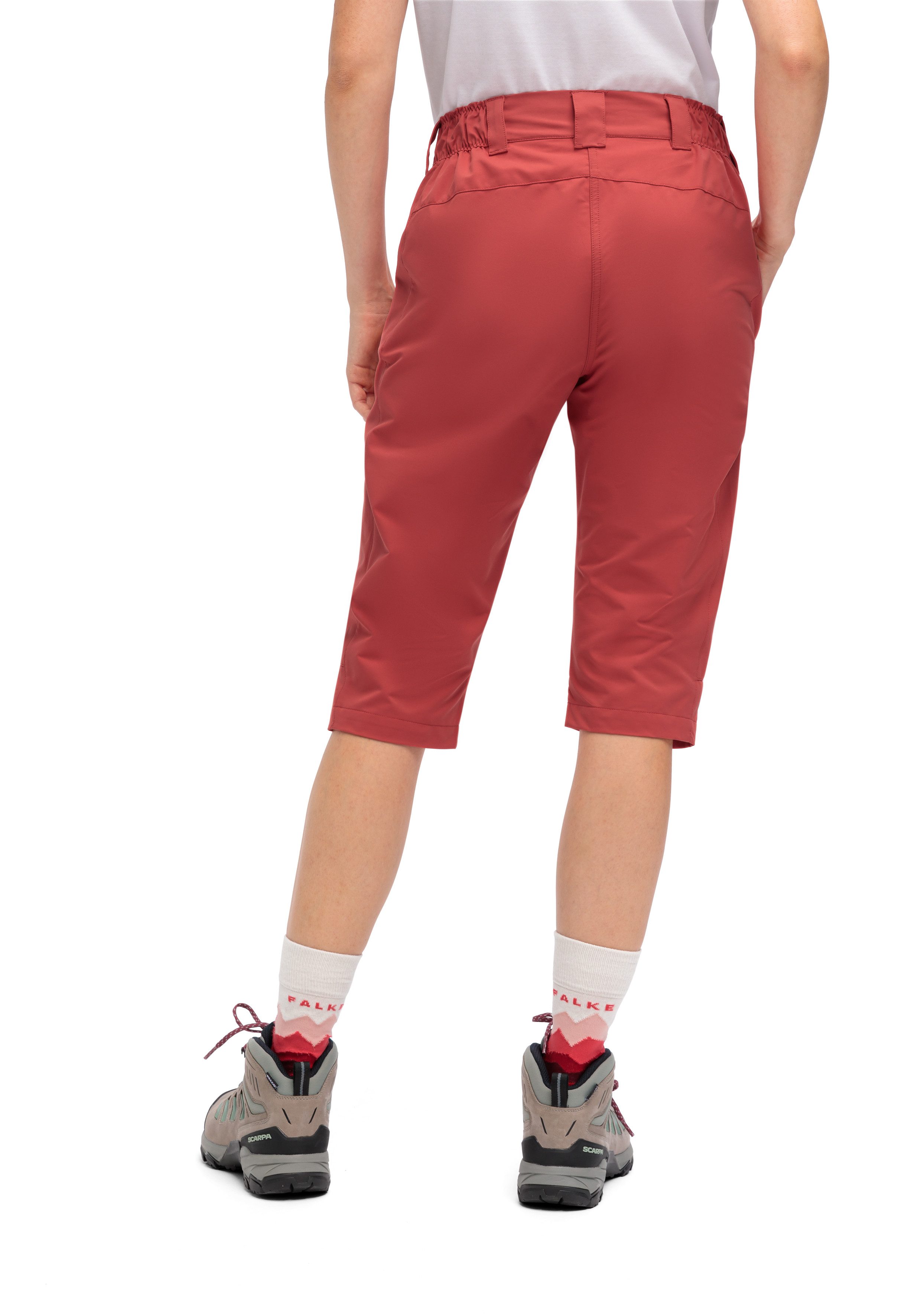 Maier Sports Outdoorbroek Lulaka capri loop Dames wandelbroek, elastische functionele broek met 3 zakken, regular fit