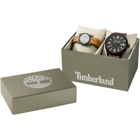 NU 20% KORTING: Timberland Kwartshorloge BLAKE-SET, TBL.BLAK.SET.20 (set, 2-delig, Horloge met siera