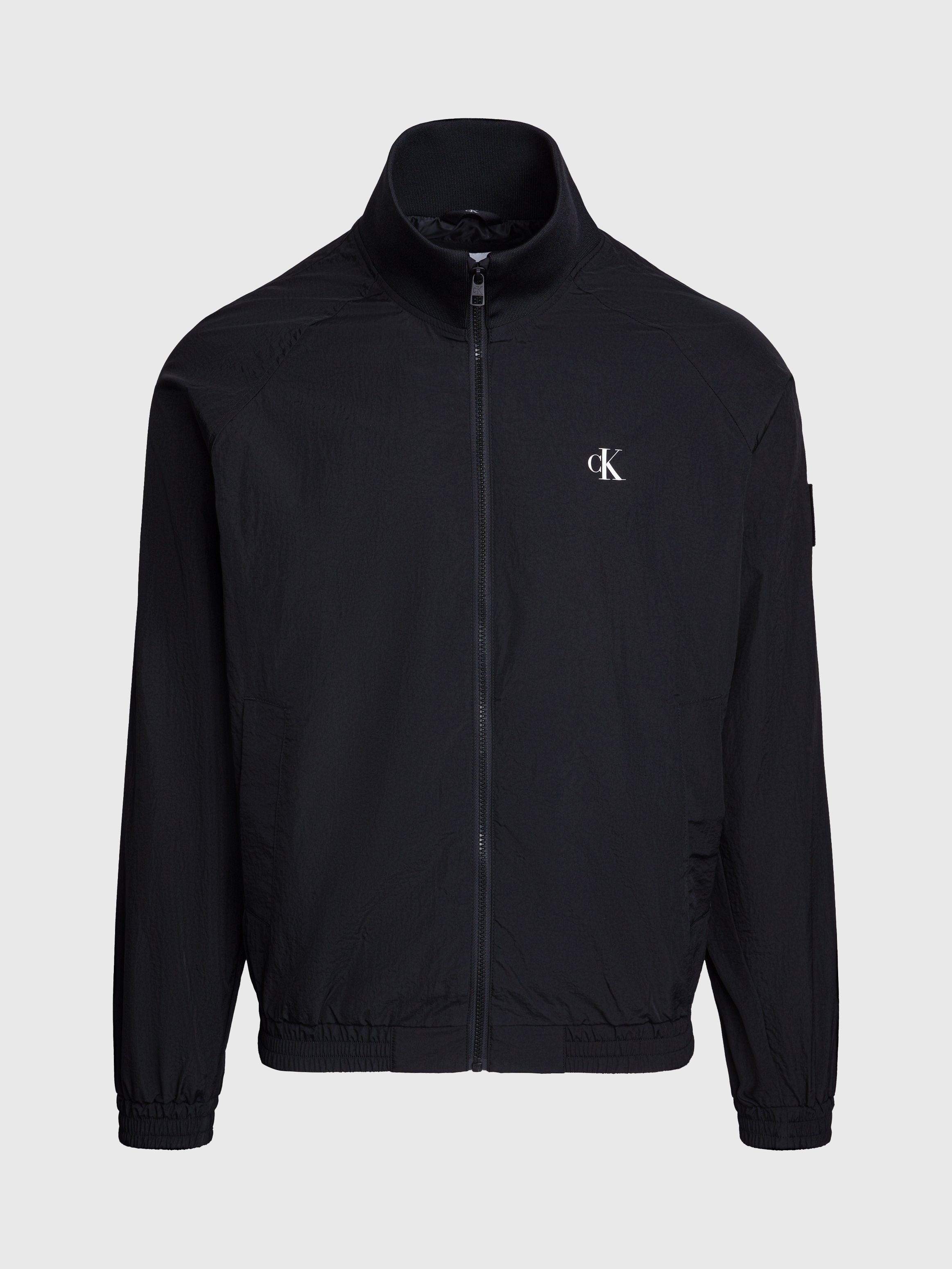 Calvin Klein Outdoorjack UNPADDED HARRINGTON met calvin klein-logobadge