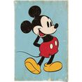 reinders! poster mickey mouse retro (1 stuk) blauw