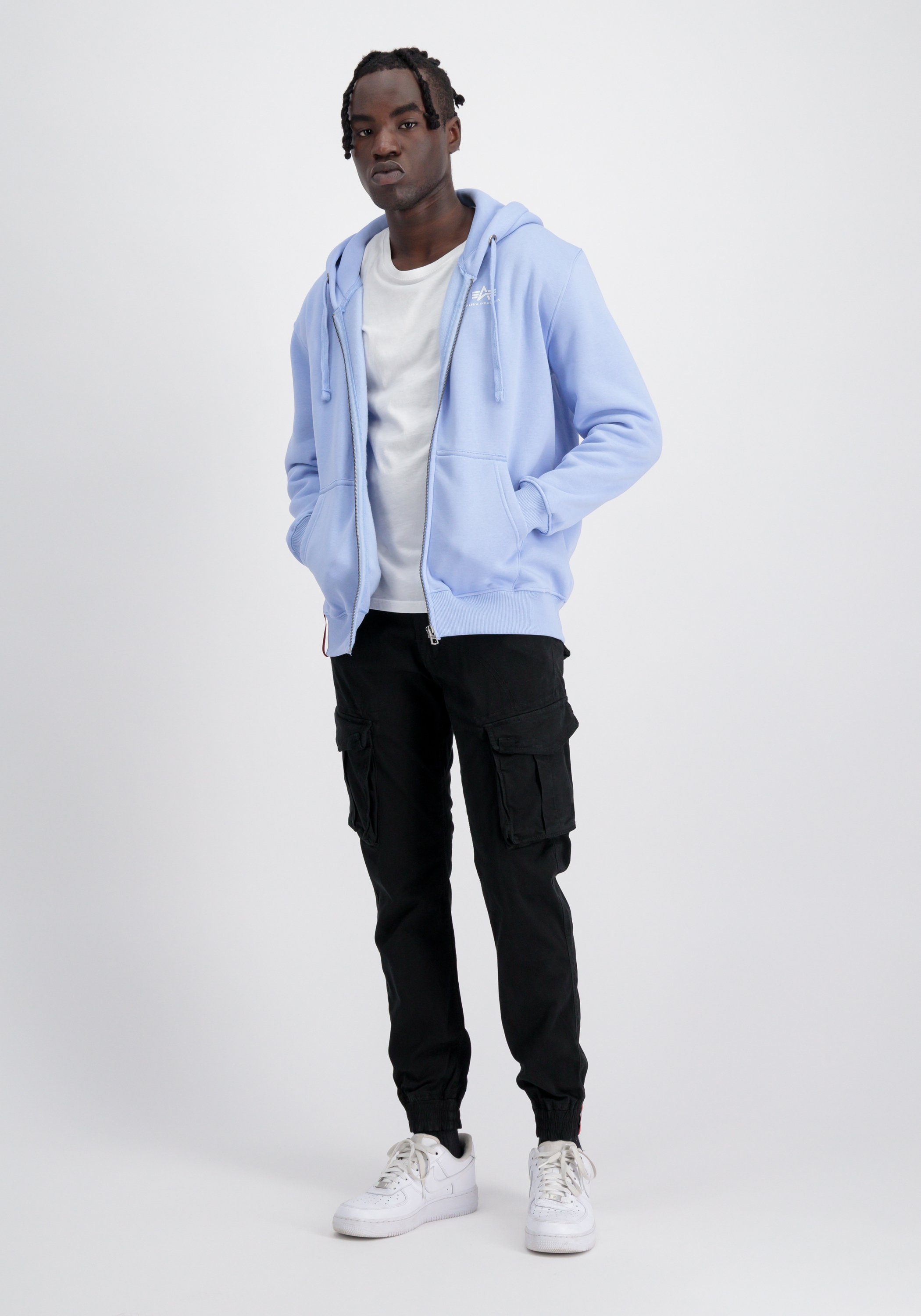 Alpha Industries Hoodie Alpha Industries Men - Hoodies Basic Zip Hoodie SL