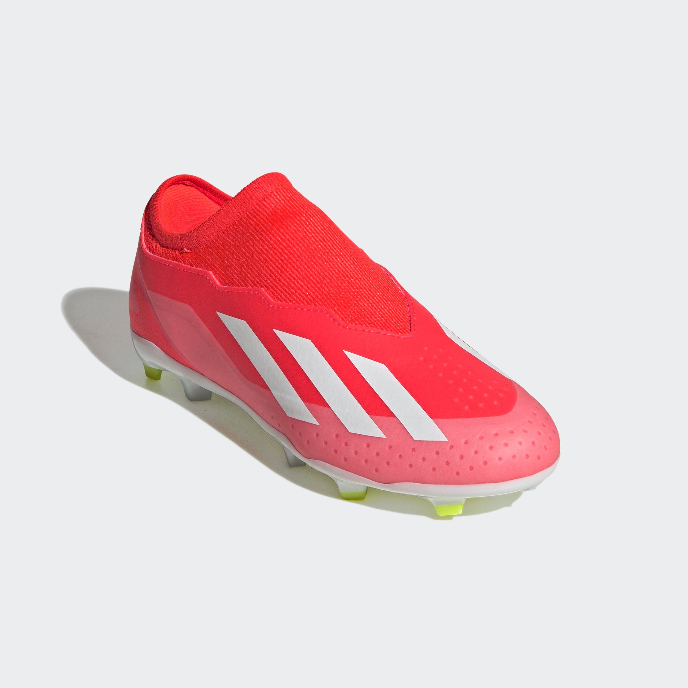 adidas Performance Voetbalschoenen X CRAZYFAST LEAGUE LACELESS FG zaalvoetbal maat 30 EU rood