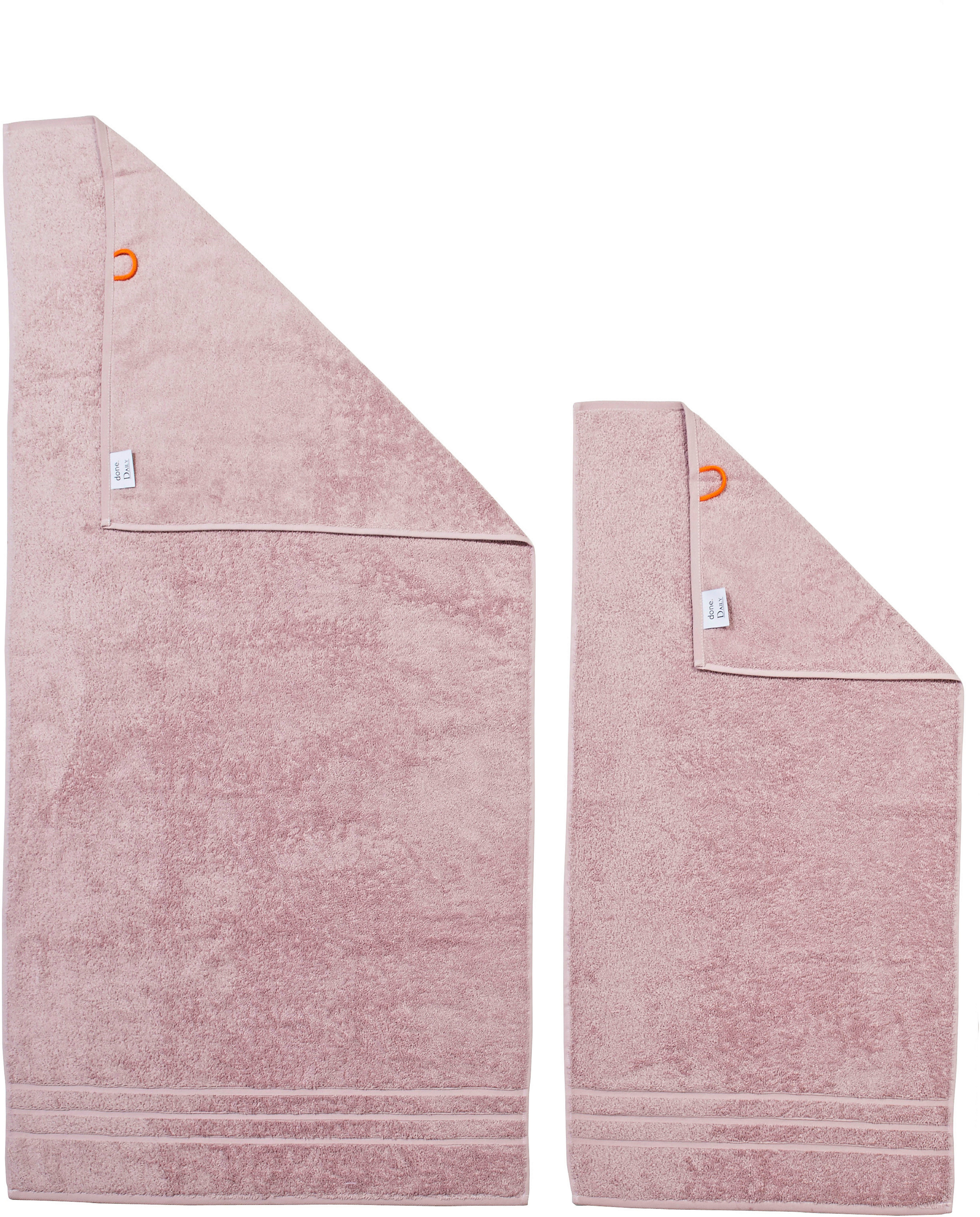 done.® Handdoekenset Daily uni (set, 4 stuks)