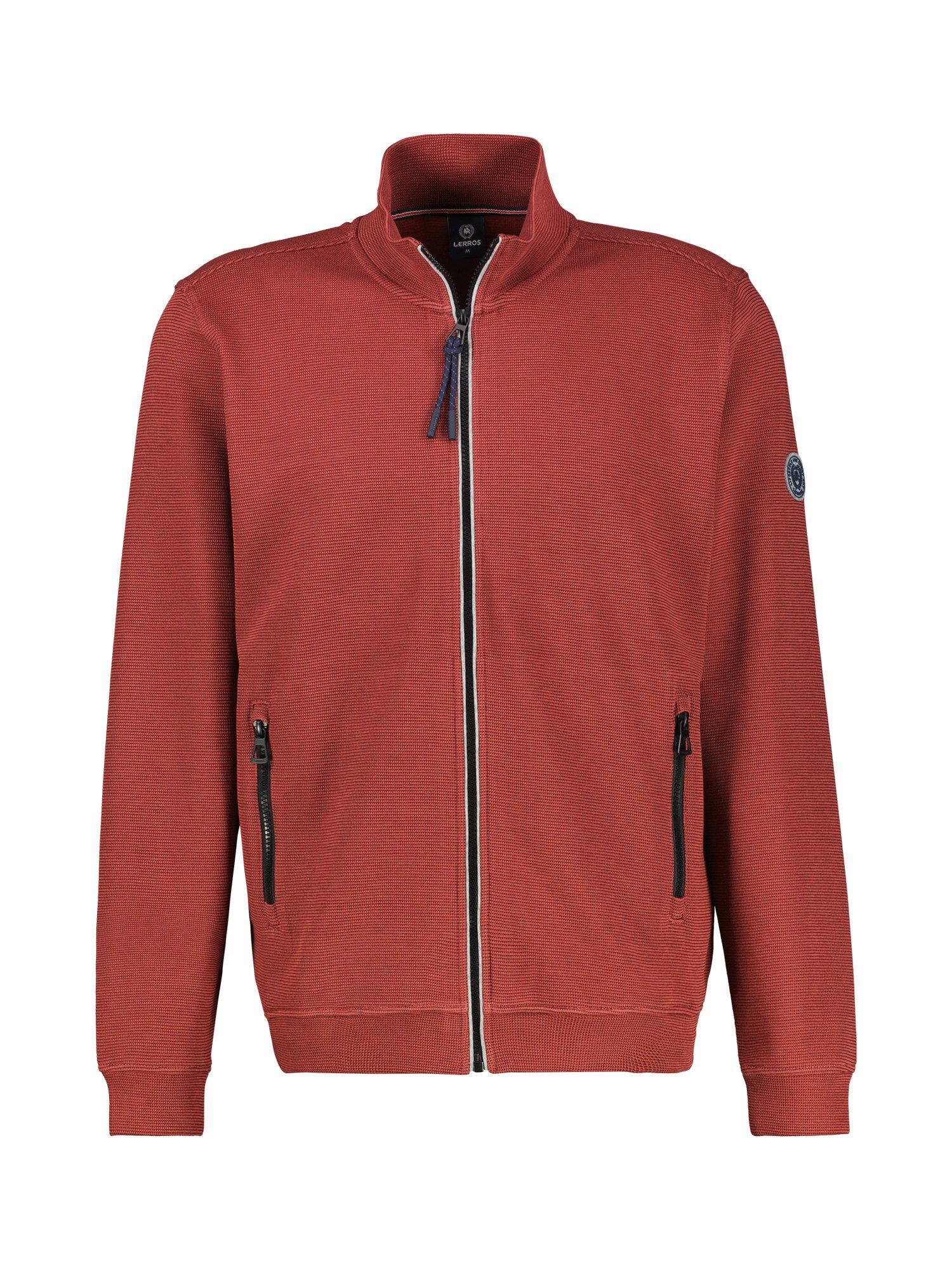Lerros Sweatvest LERROS sweatshirt jack voor heren