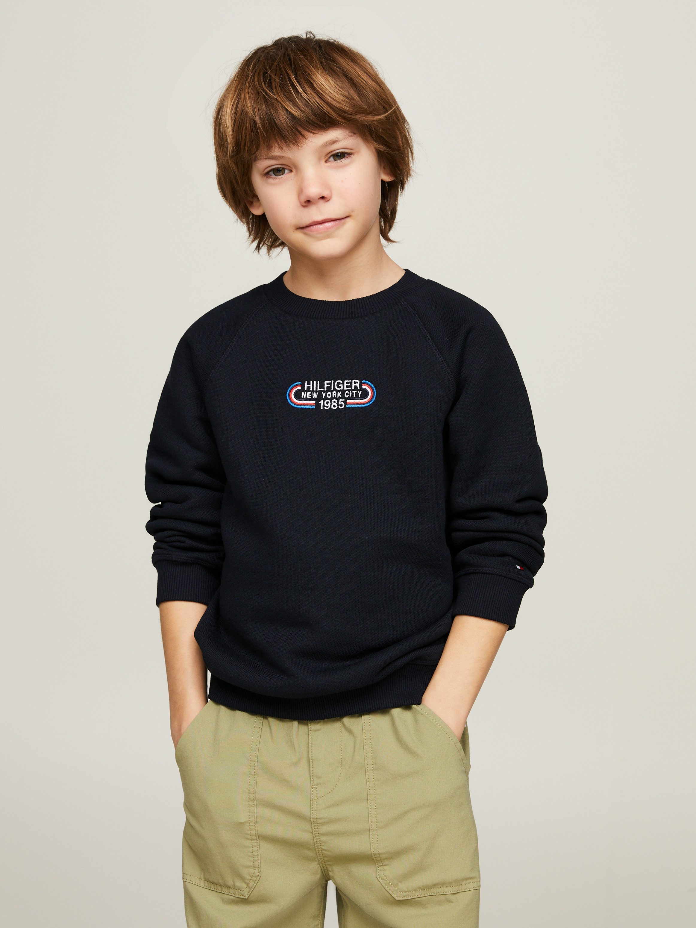 Tommy Hilfiger Teens Sweatshirt met labelstitching