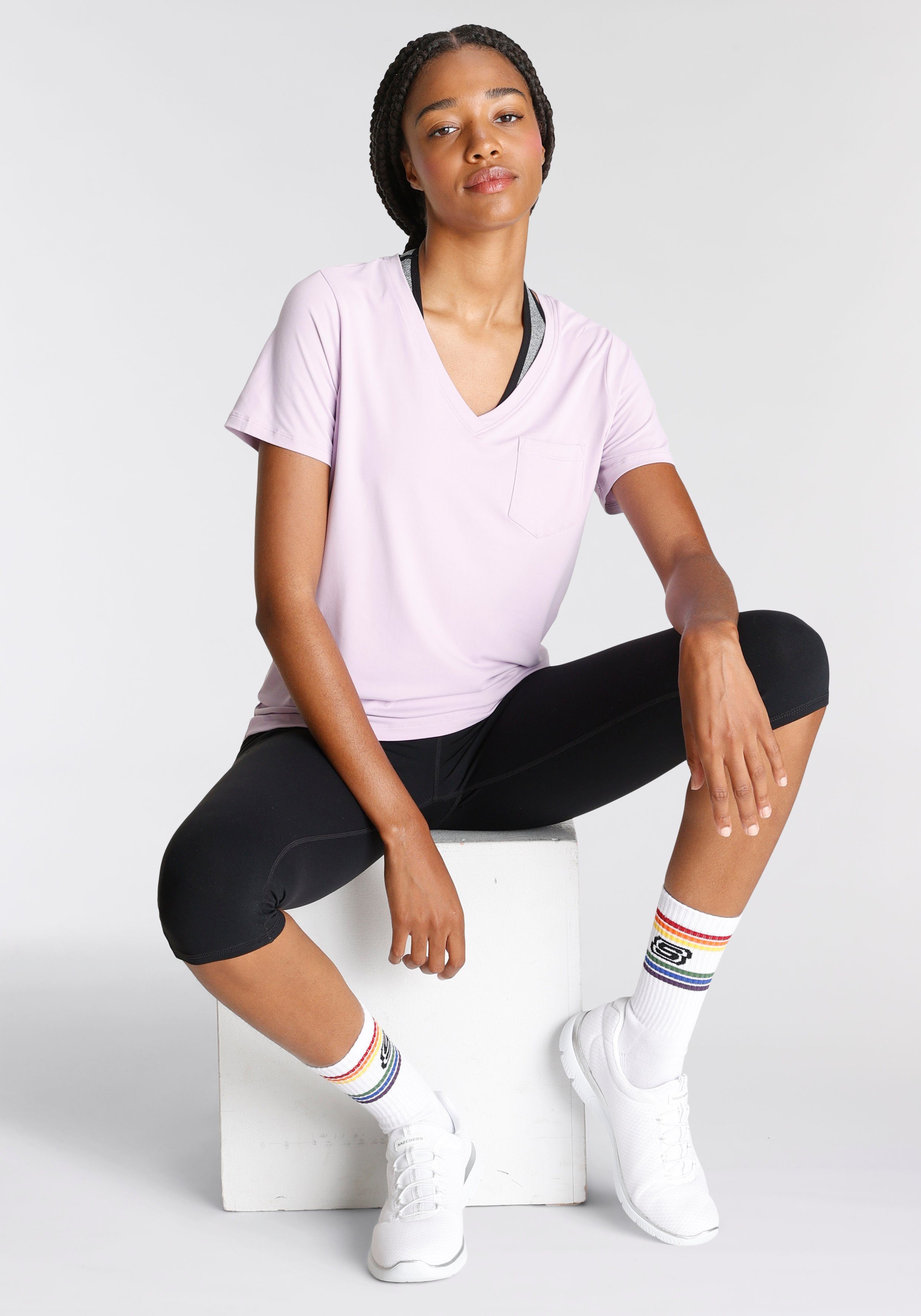Skechers Slip-on sneakers Summits Vrijetijdsschoen, comfortabele schoen met schokabsorberende tussenzool