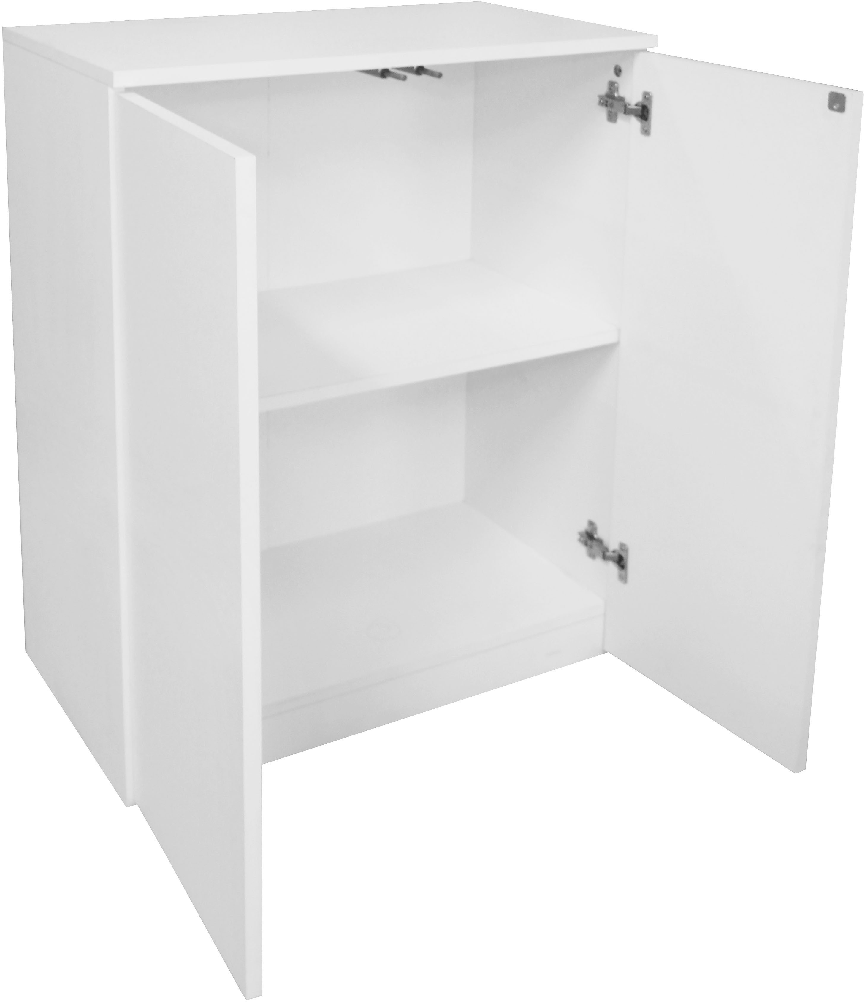 INOSIGN Archiefkast Jarvie Multifunctionele kast, push-to-open, 2 vakken, 60x80 cm