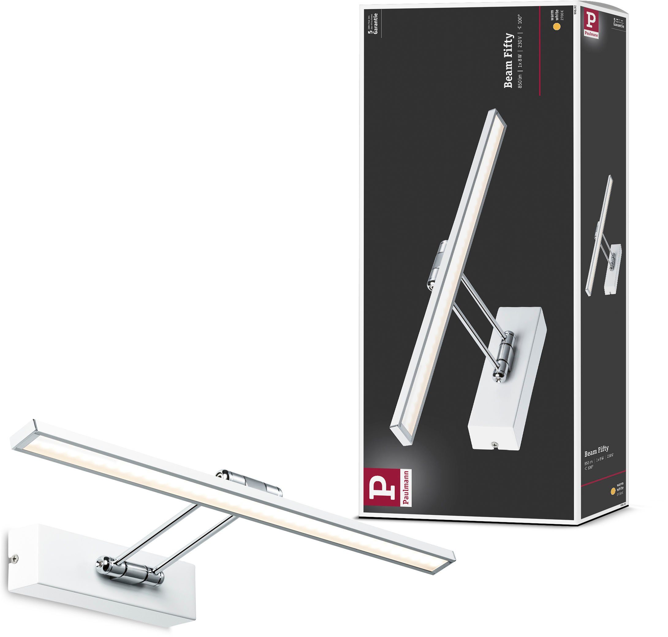 Paulmann Led-schilderijlampje Beam Fifty (1 stuk)