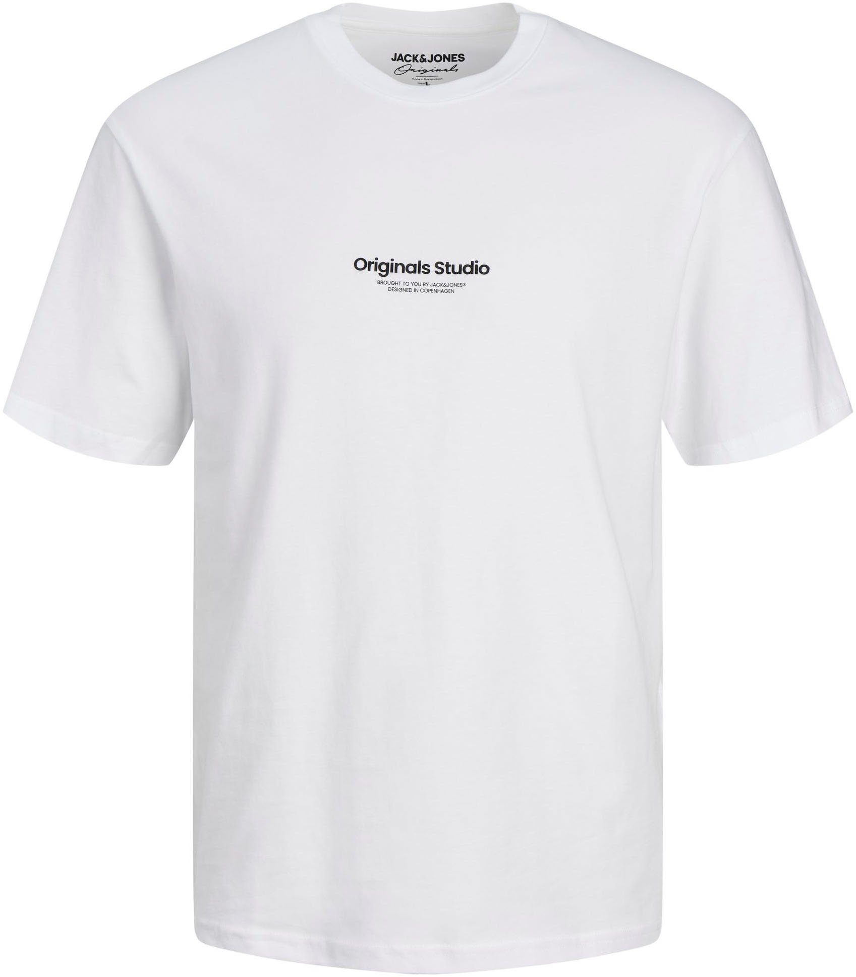 Jack & Jones Shirt met ronde hals JORVESTERBRO TEE SS CREW NECK NOOS