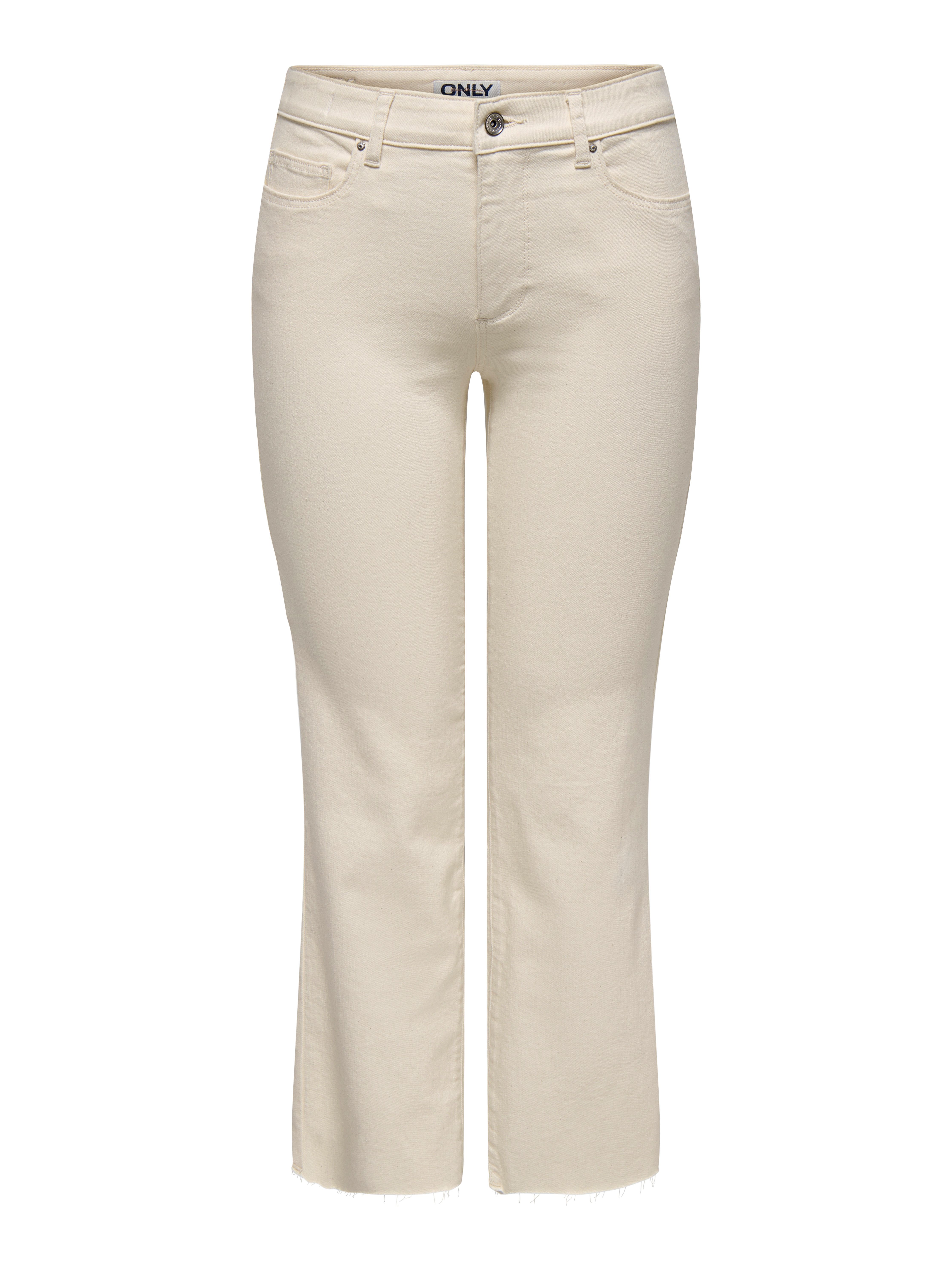 Only 7/8 jeans ONLANN-KENYA MW CR AK FLA ECRU DNM NOOS