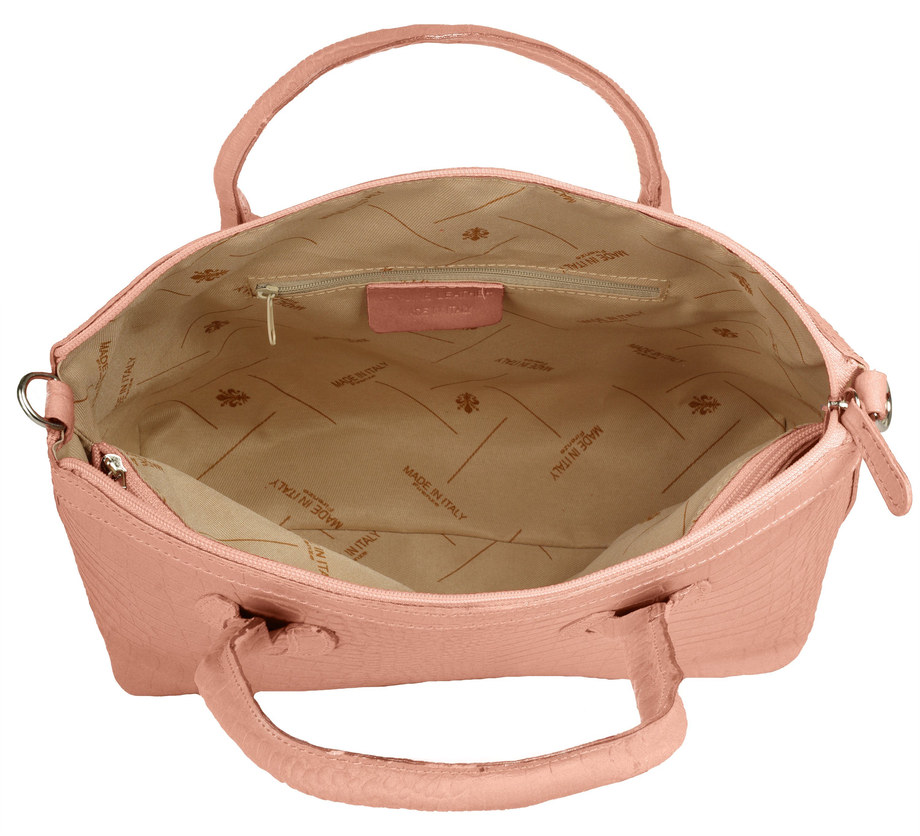 Cluty Tas echt leer, made in italy