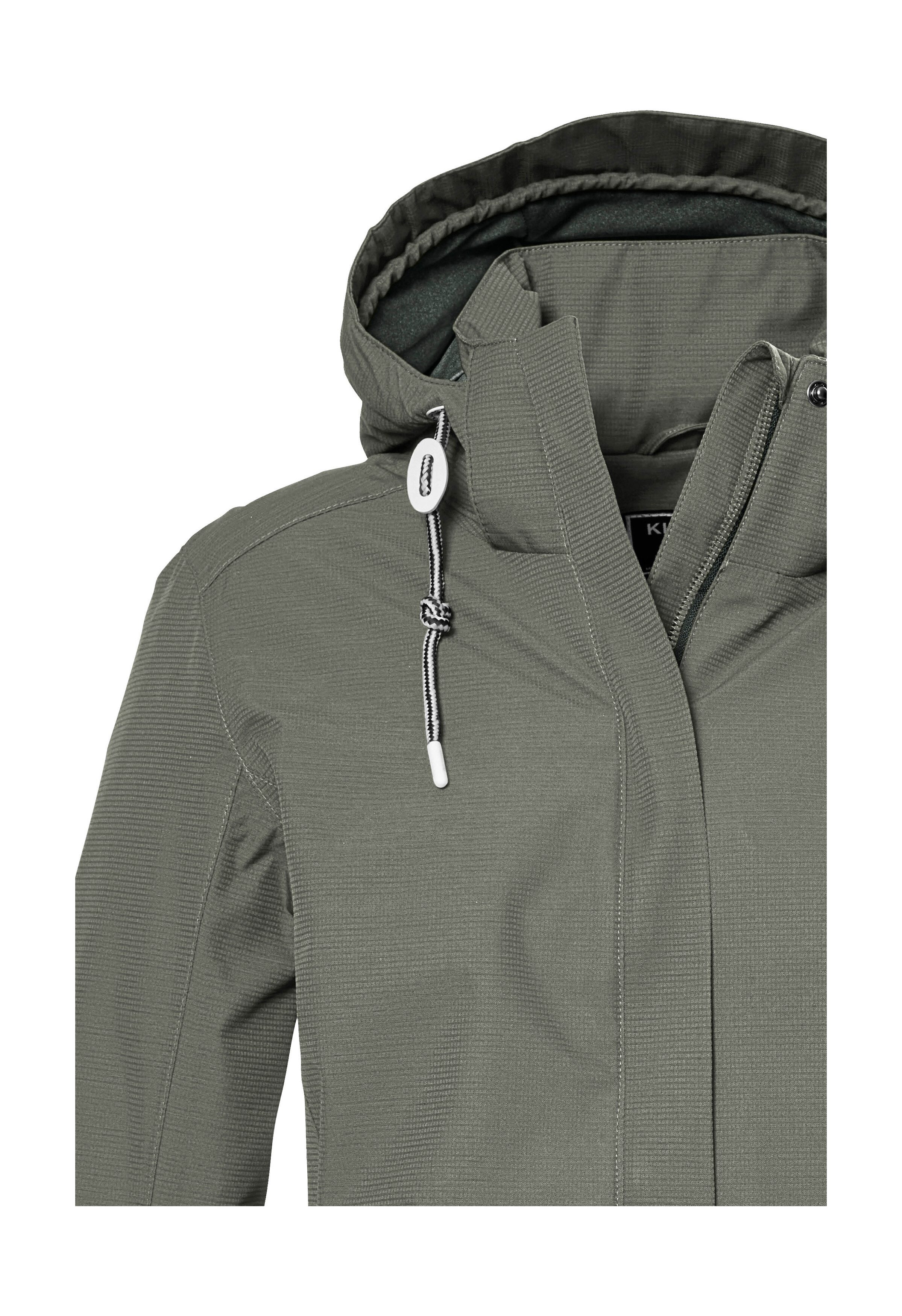 Killtec Outdoorjack KOS 61 WMN JCKT Waterdicht, ademend, afneembare capuchon, duurzame productie