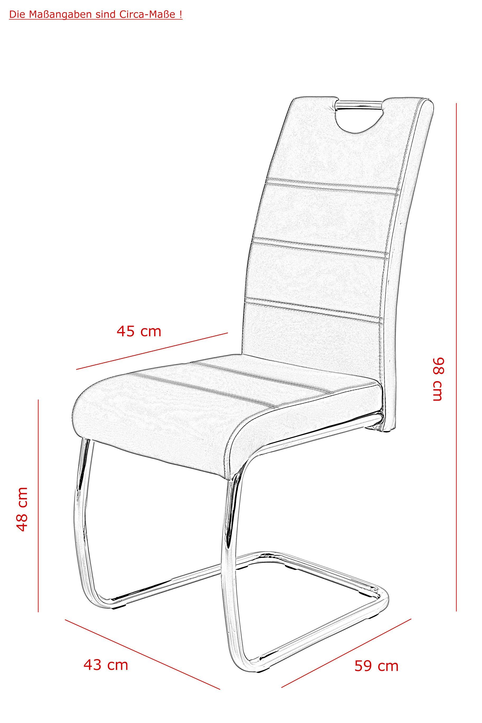 HELA Eethoek Uittrekbaar 160 - 300 cm (set, 11-delig)