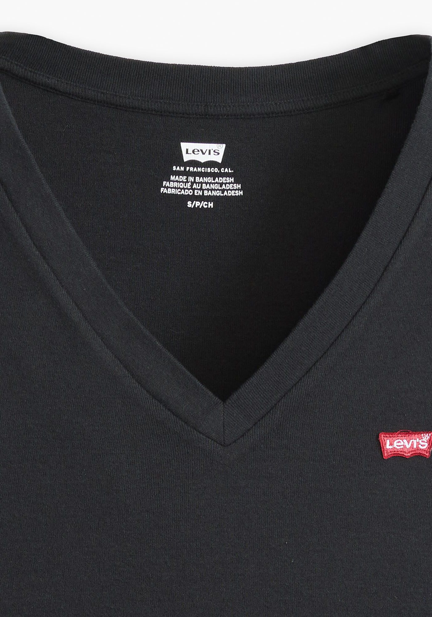 Levi's Shirt met lange mouwen ESSENTIAL HM LS VNECK