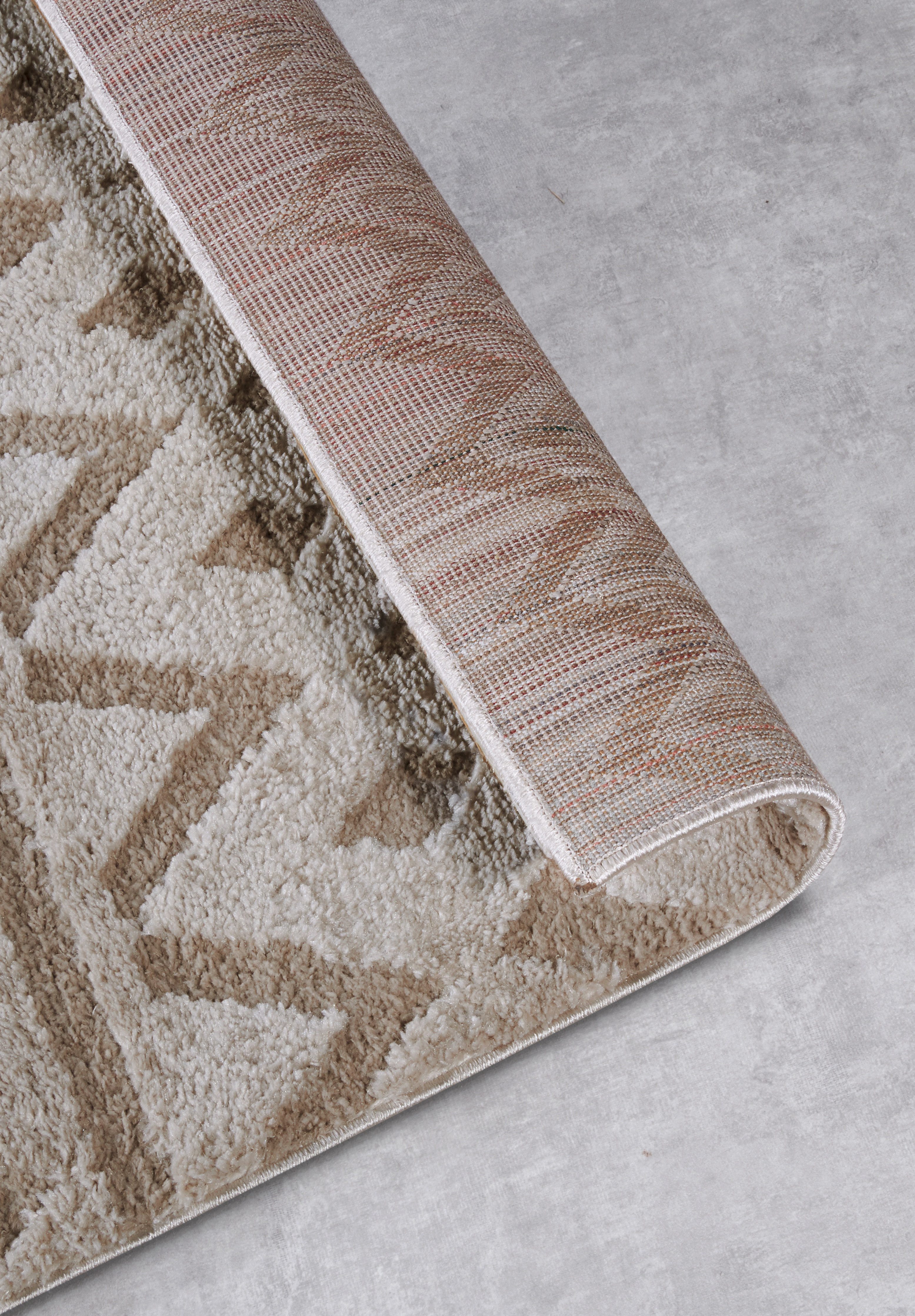 ELLE DECORATION Design-vloerkleed Itinerance Hoogpolig, shaggy, loper, zacht, langpolig, modern, hoog-laag effect