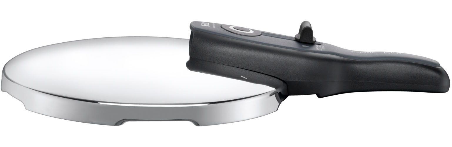 Silit Snelkookpan SICOMATIC T-PLUS, stoompan inductie 3 kookstanden, geschikt voor alle soorten fornuizen, made in germany