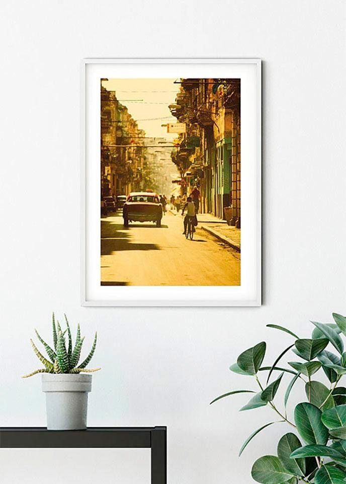 Komar Wanddecoratie Cuba Streets Wanddecoratie - zonder lijst (1 stuk)
