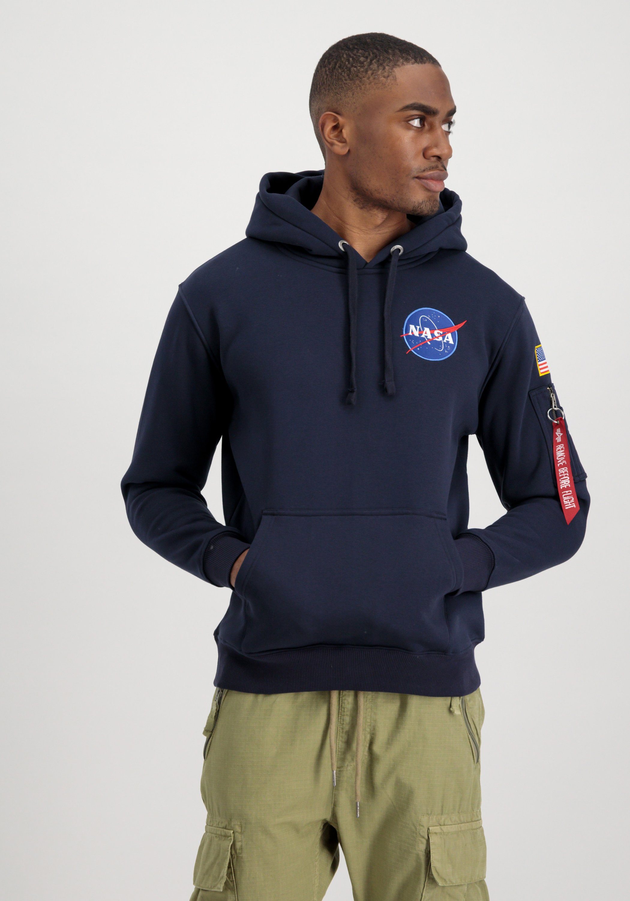 Alpha Industries Hoodie Alpha Industries Men - Hoodies Space Shuttle Hoodie