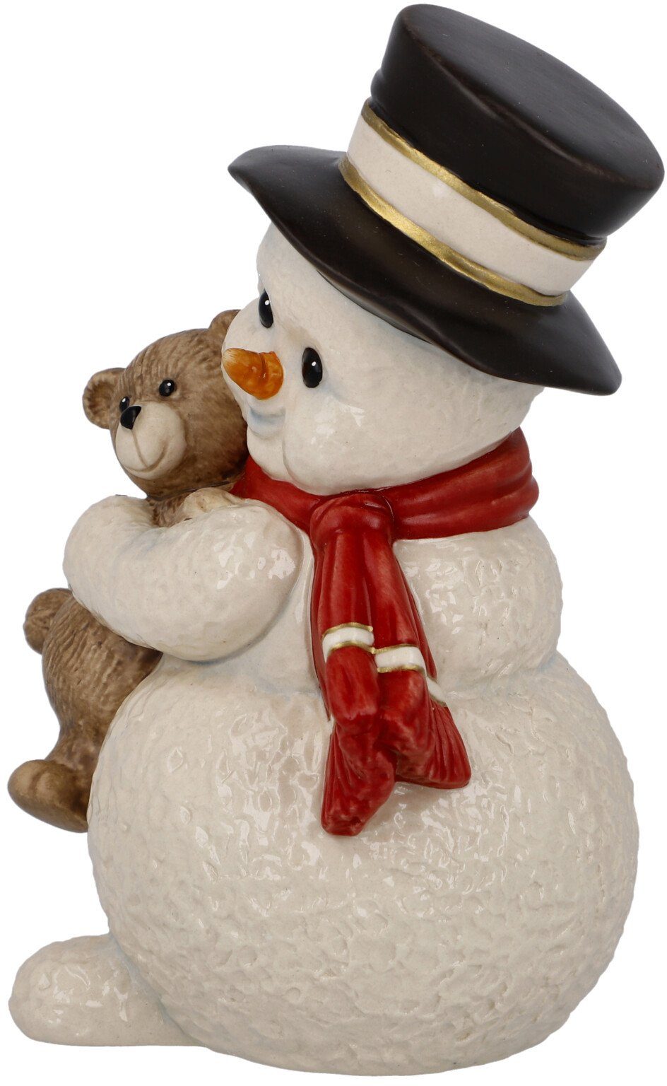 Goebel Sneeuwpop Kerst versiering Steengoed, figuur - Mijn knuffelvriend