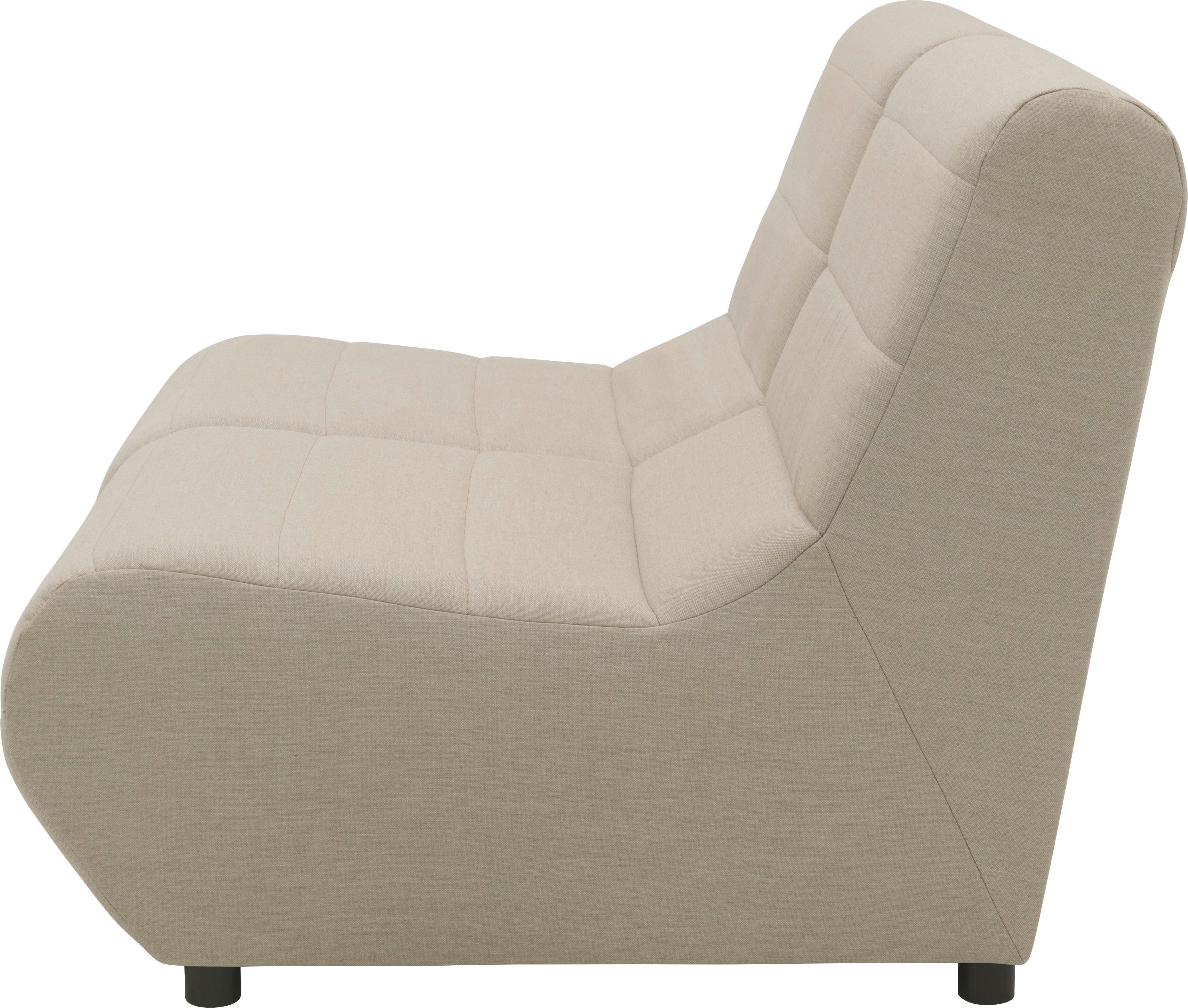 DOMO collection 2-zitsbank Soleil, onderhoudsvriendelijke en weerbestendige bekleding Buiten, bijzonder ontwerp en vormgeving, individueel uitbreidbaar