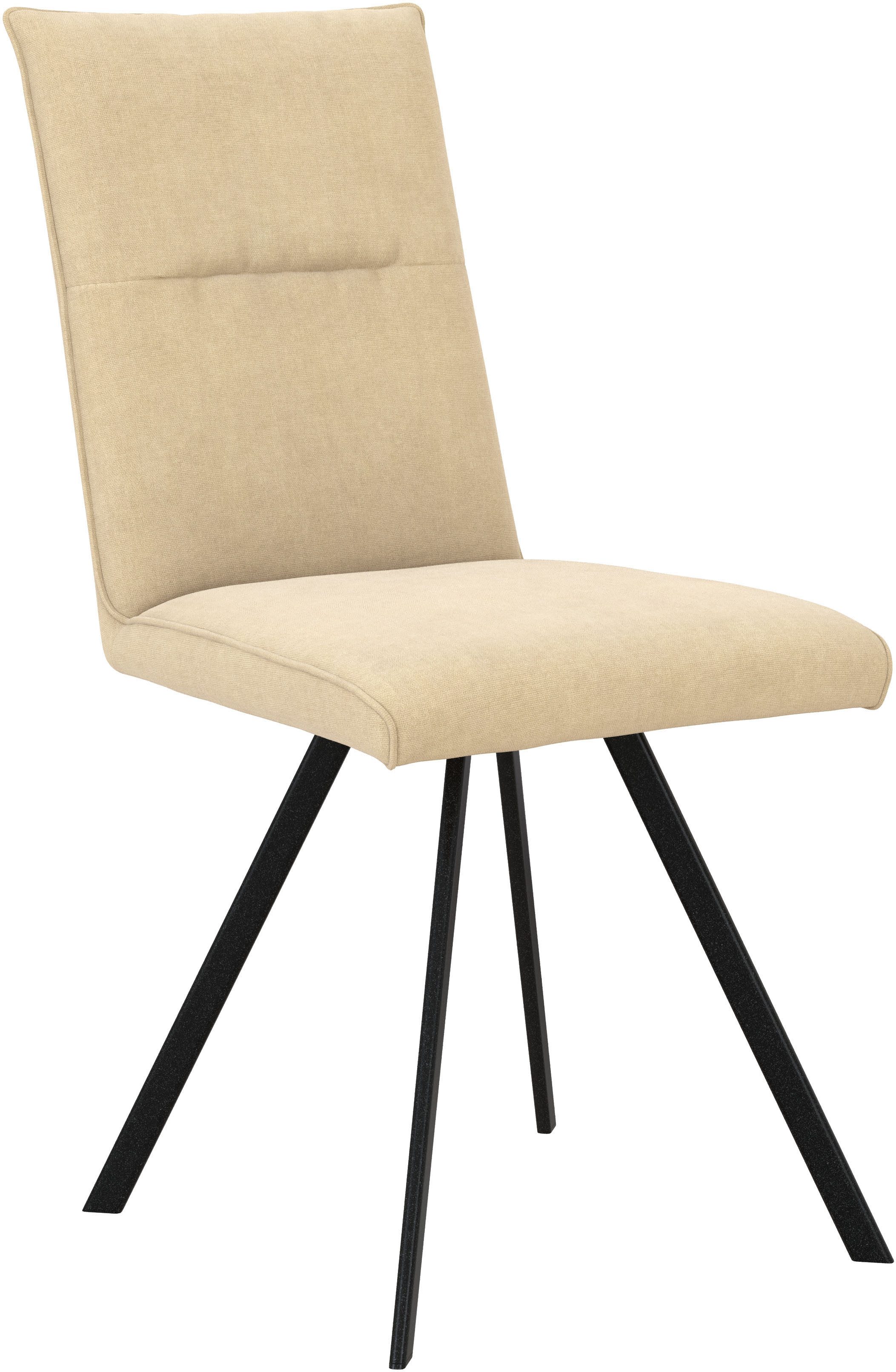 Home affaire Eethoek Sava Hoekbank met nosagvering in de zitting, massief eiken tafel (set, 4-delig)