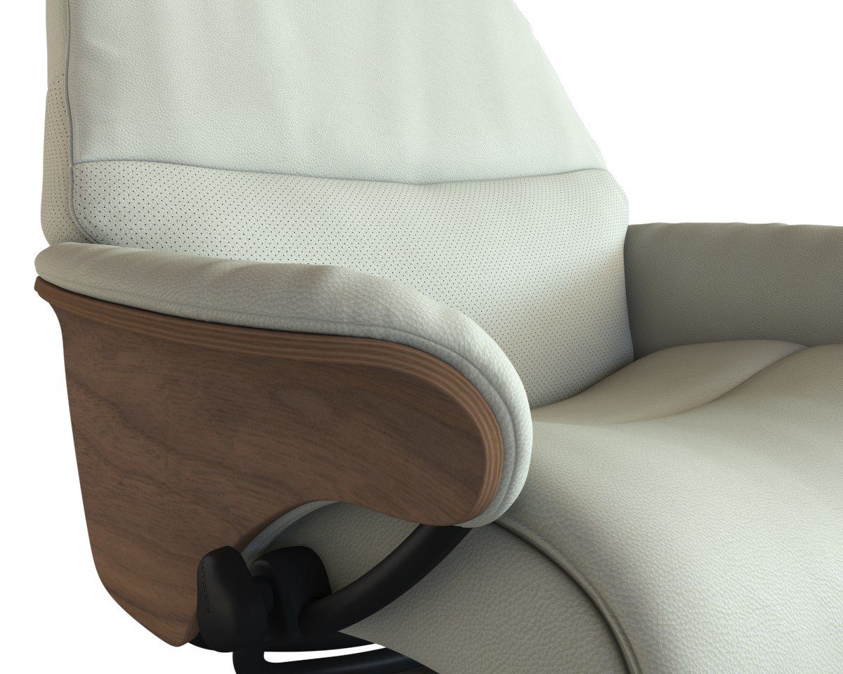 FLEXLUX Relaxfauteuil Aarhus, functionele stoel, gestoffeerde stoel, armleuningen, TV-fauteuil