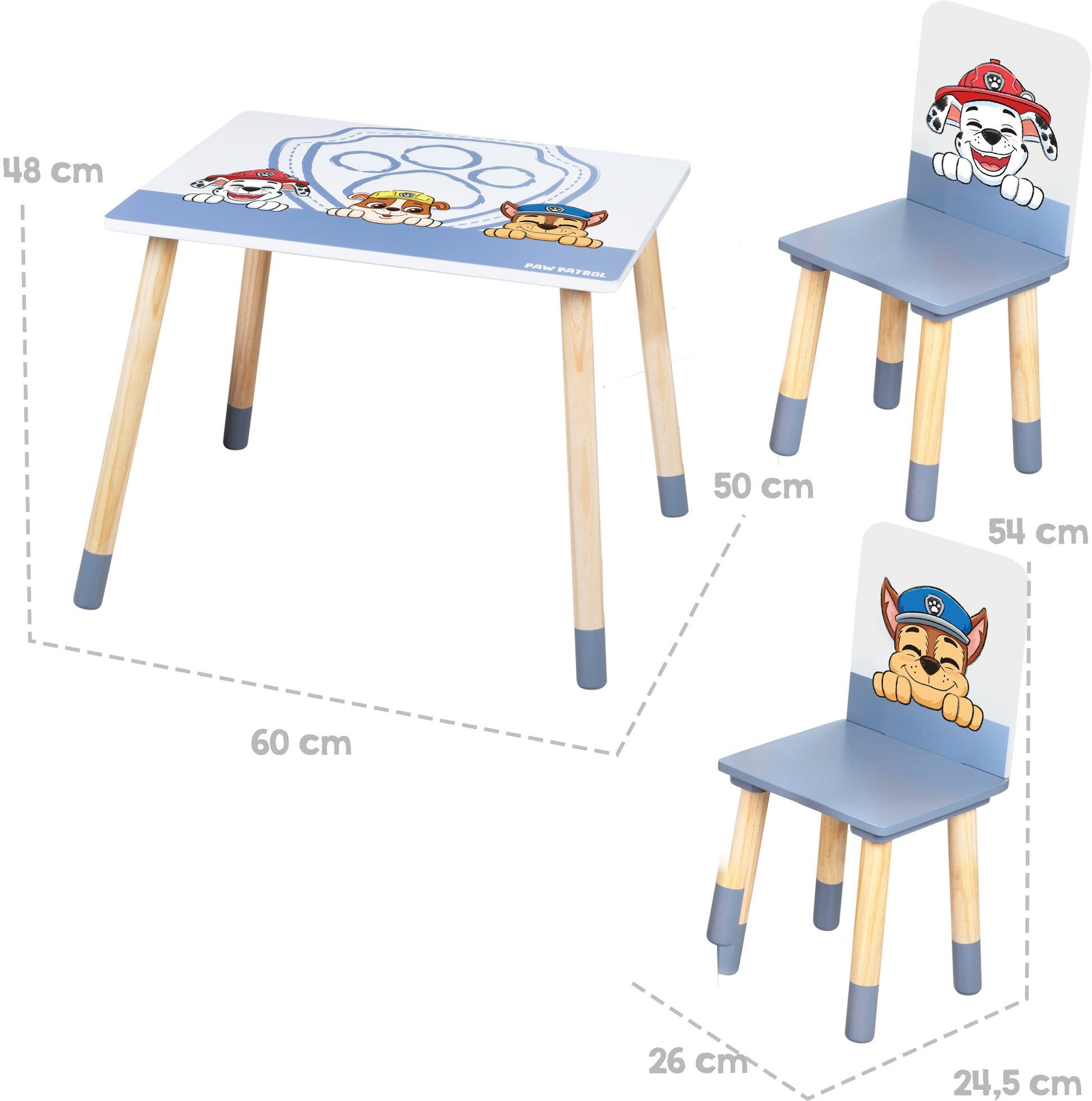 Roba® Kinderzithoek Paw Patrol (3-delig)