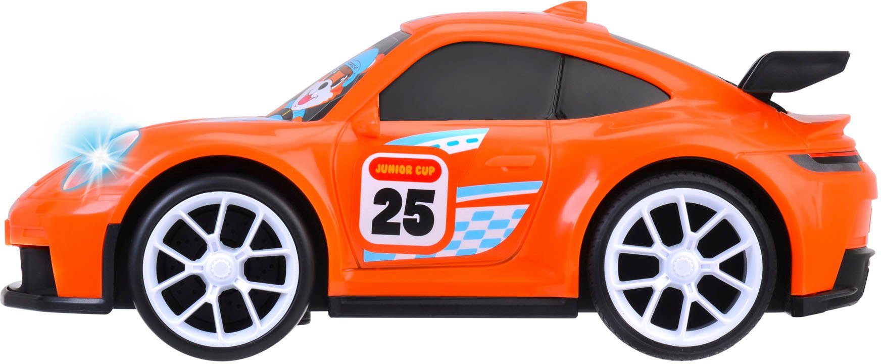 Dickie Toys Radiografisch bestuurbare auto Porsche 911 GT3 met lichtfunctie