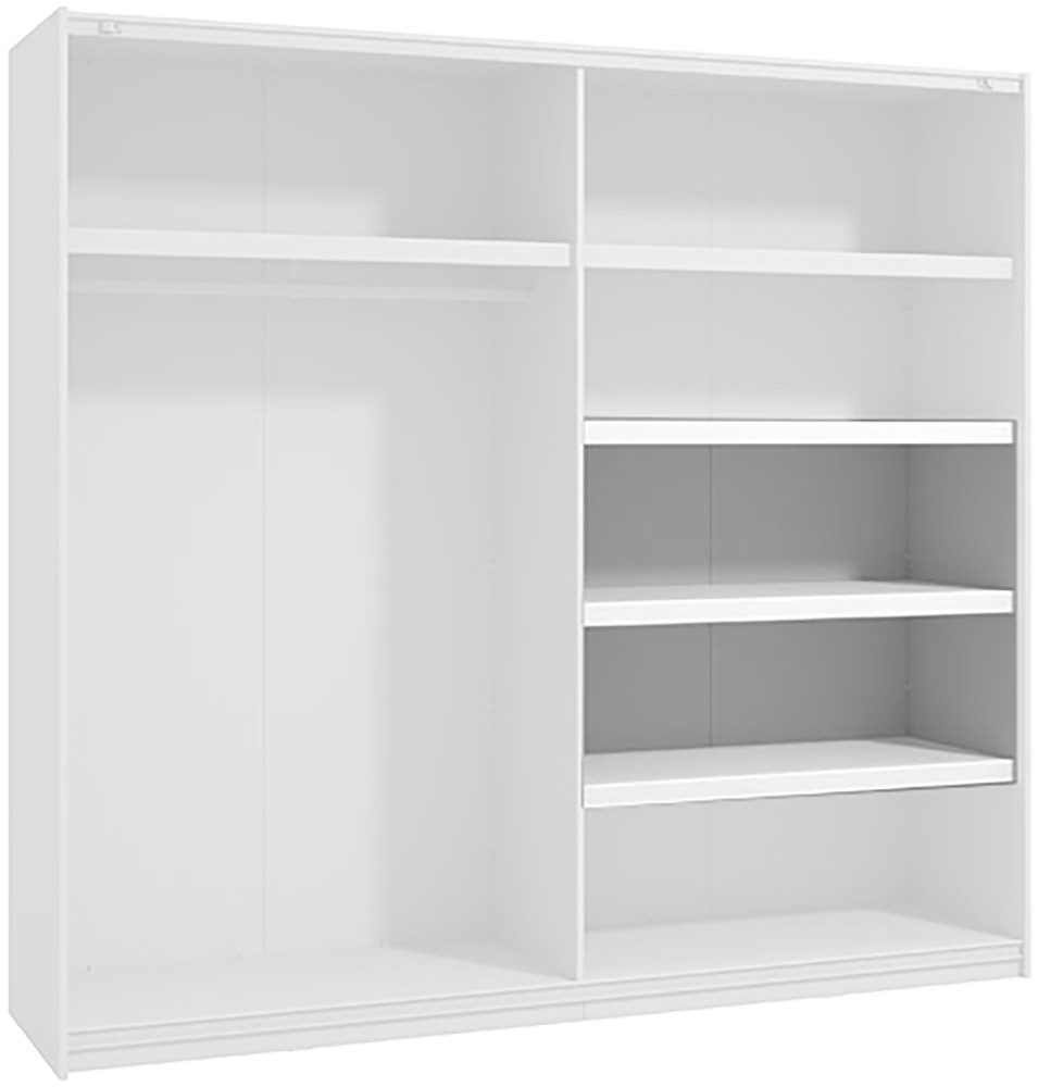 Home affaire Plank Belfort accessoires passend voor de schuifdeurkast, FSC-gecertificeerd passende aanvulling voor nog meer opbergruimte en organisatie in de kast (set, 3 stuks)