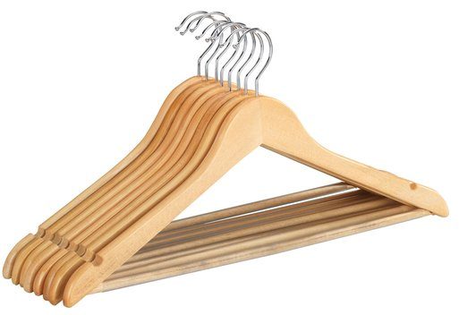 WENKO Kleerhanger Eco (set, 8-delig)