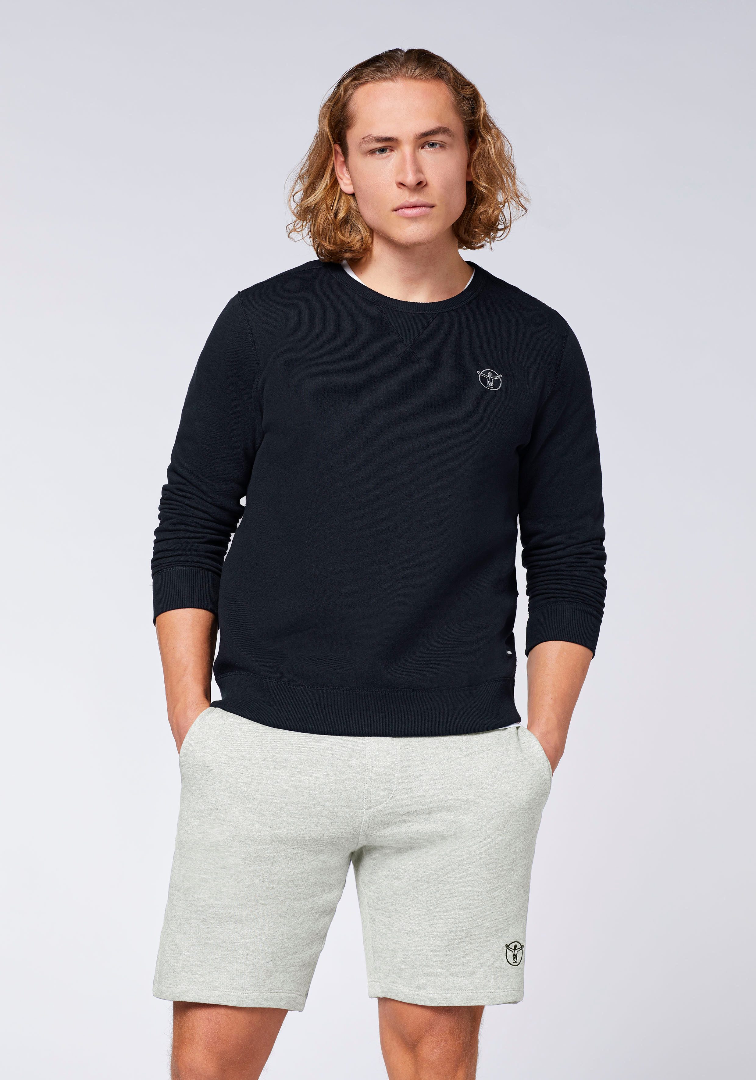 Chiemsee Sweatshirt heren sweaters maat M zwart