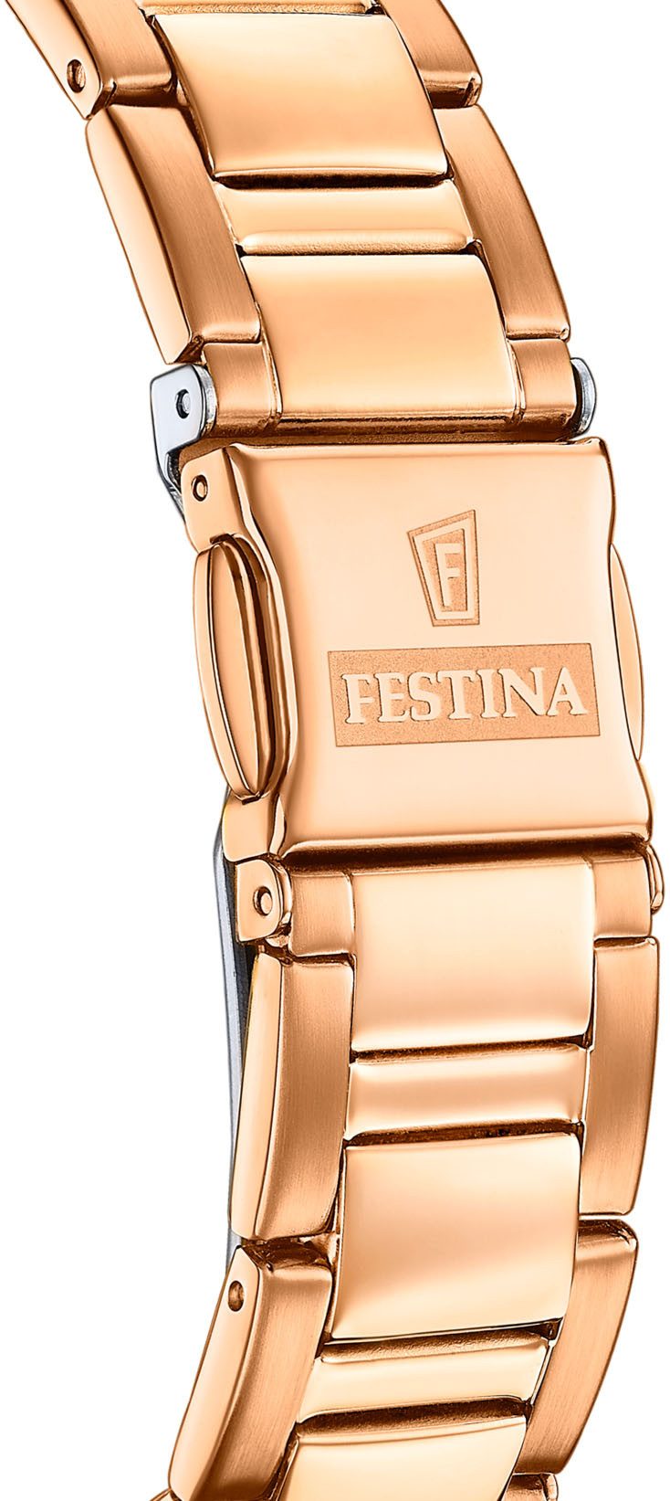 Festina Chronograaf Boyfriend Collection Horloge, quartz, dameshorloge, stopwatchfunctie, regenboog