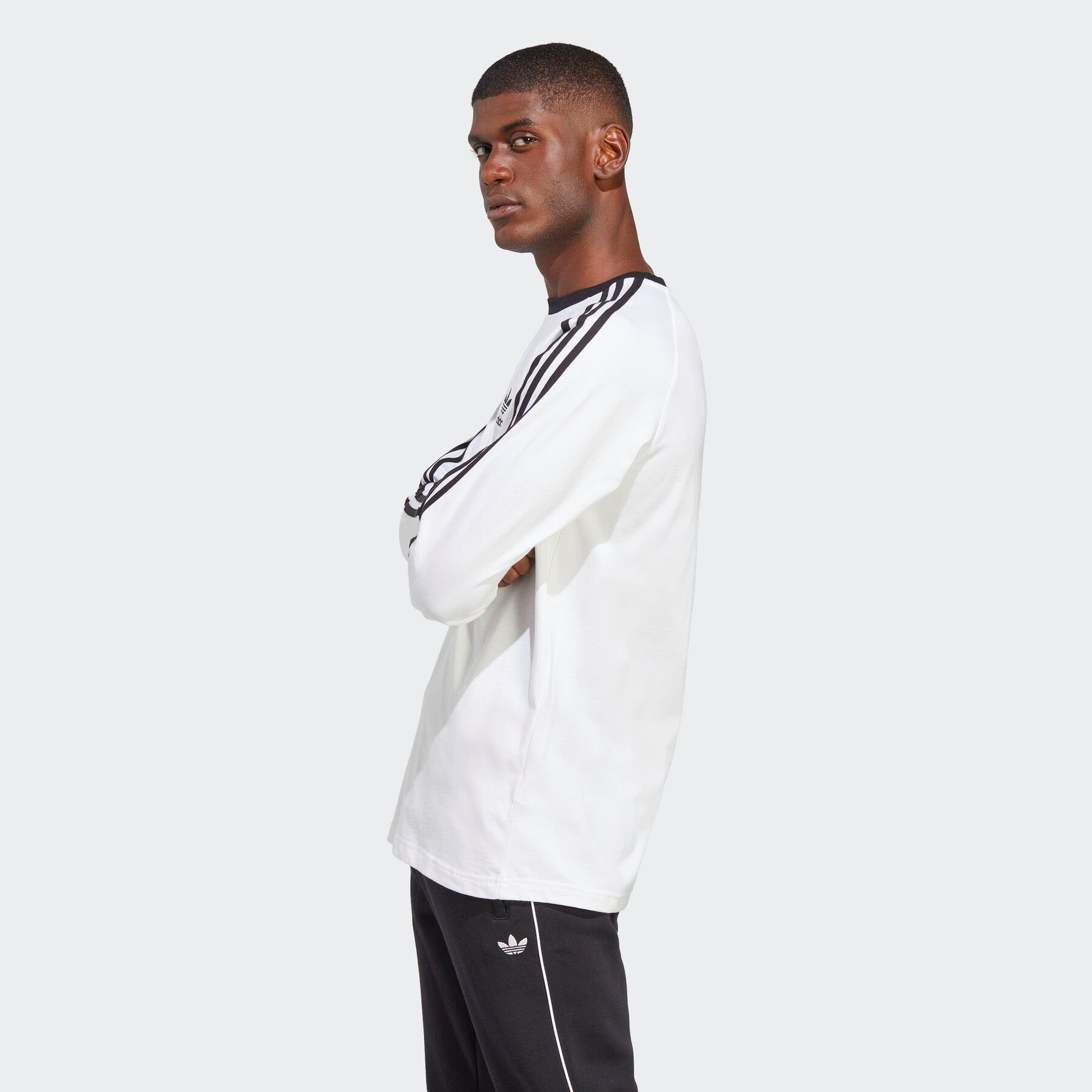 adidas Originals Shirt met lange mouwen 3-STRIPES LS T (1-delig)