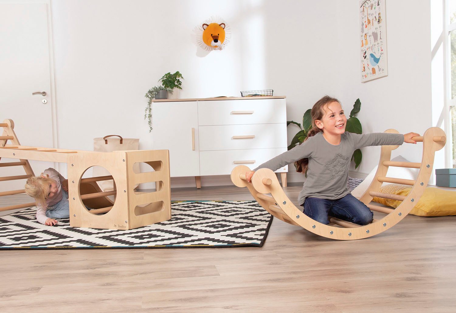 Pinolino® Klimrek Kletterbogen und Wippe »Kari«