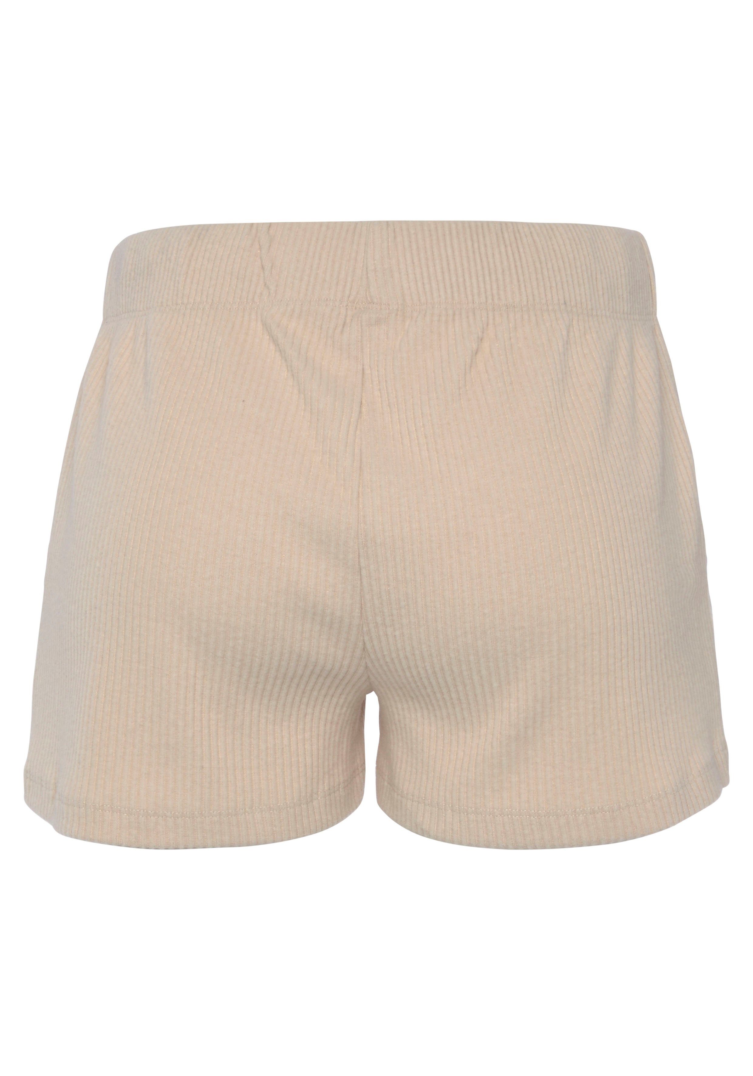 s.Oliver RED LABEL Beachwear Sweatshort - Korte broek in geribde stof Korte broek van ribkwaliteit met zijzakken, loungewear
