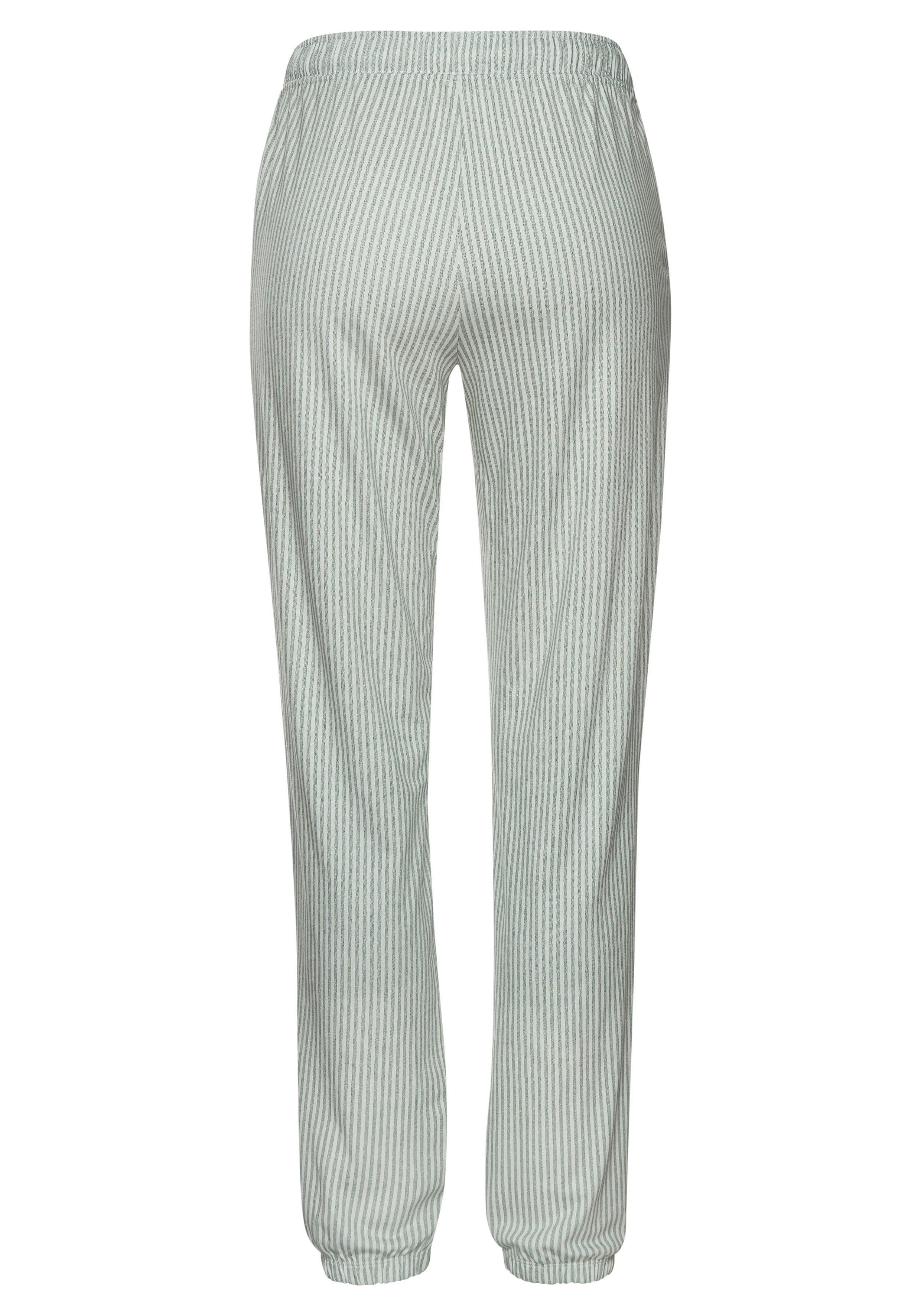 s.Oliver RED LABEL Beachwear Pyjamabroek met steekzakken opzij