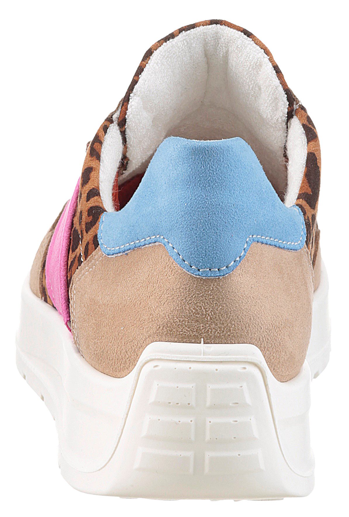 Ara Sneakers met sleehak New York , wig sneaker, veterschoen in comfortwijdte h (= zeer breed)