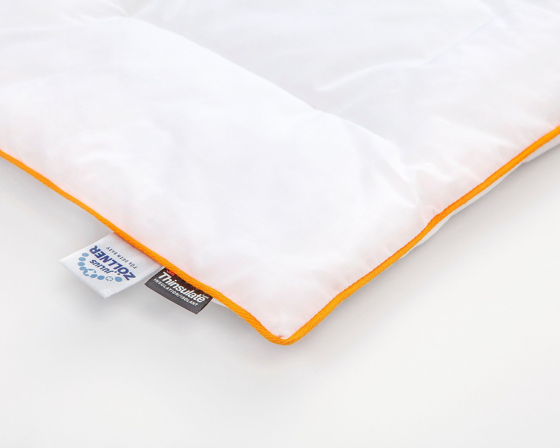 Zöllner 4-seizoenendekbed + hoofdkussen Babytraum, 2-delig, gemaakt in Duitsland Deken met kussen, deken 100x135 cm, kussen 40x60 cm (voordeelset)