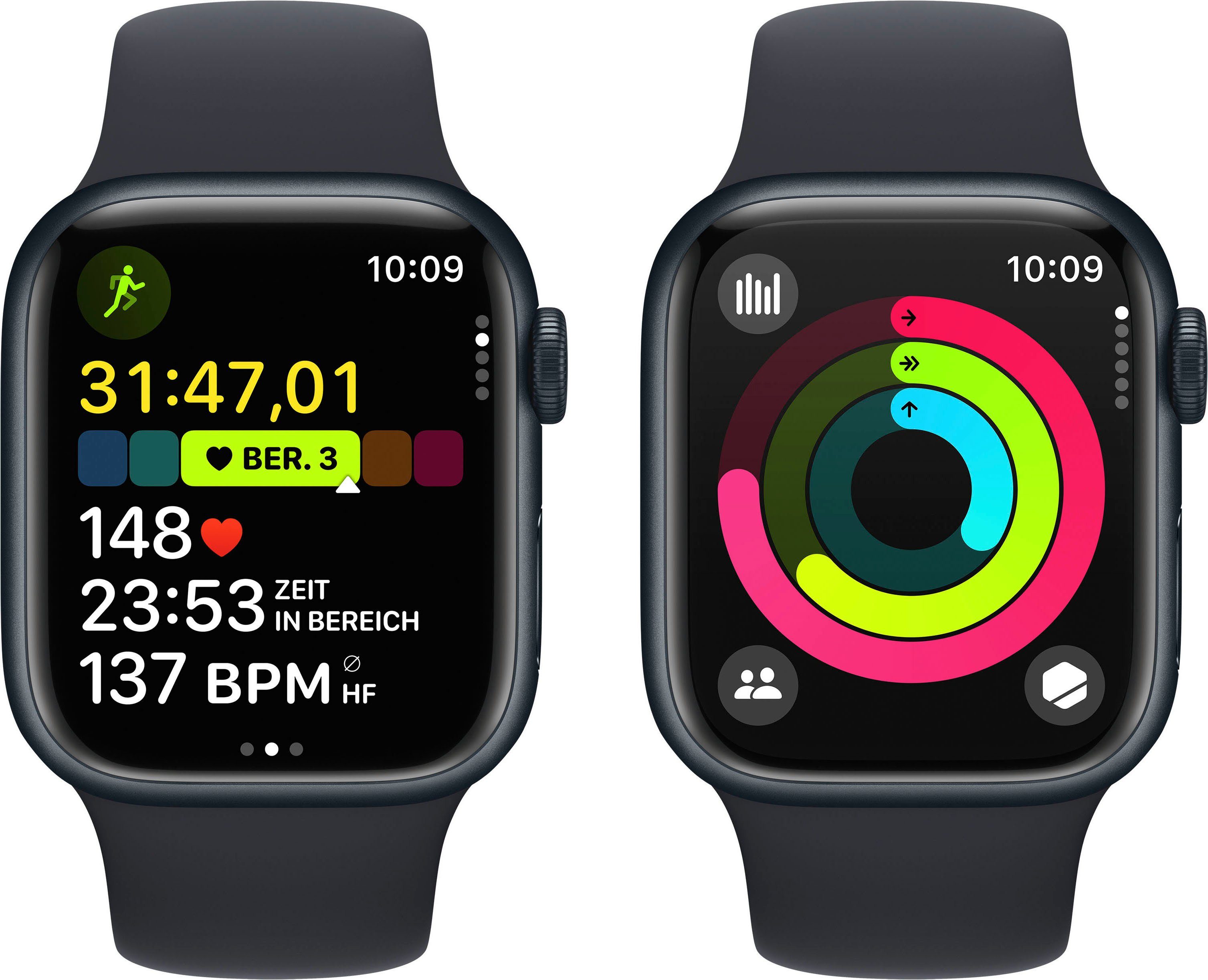 Apple Smartwatch Watch Series 9 Aluminium