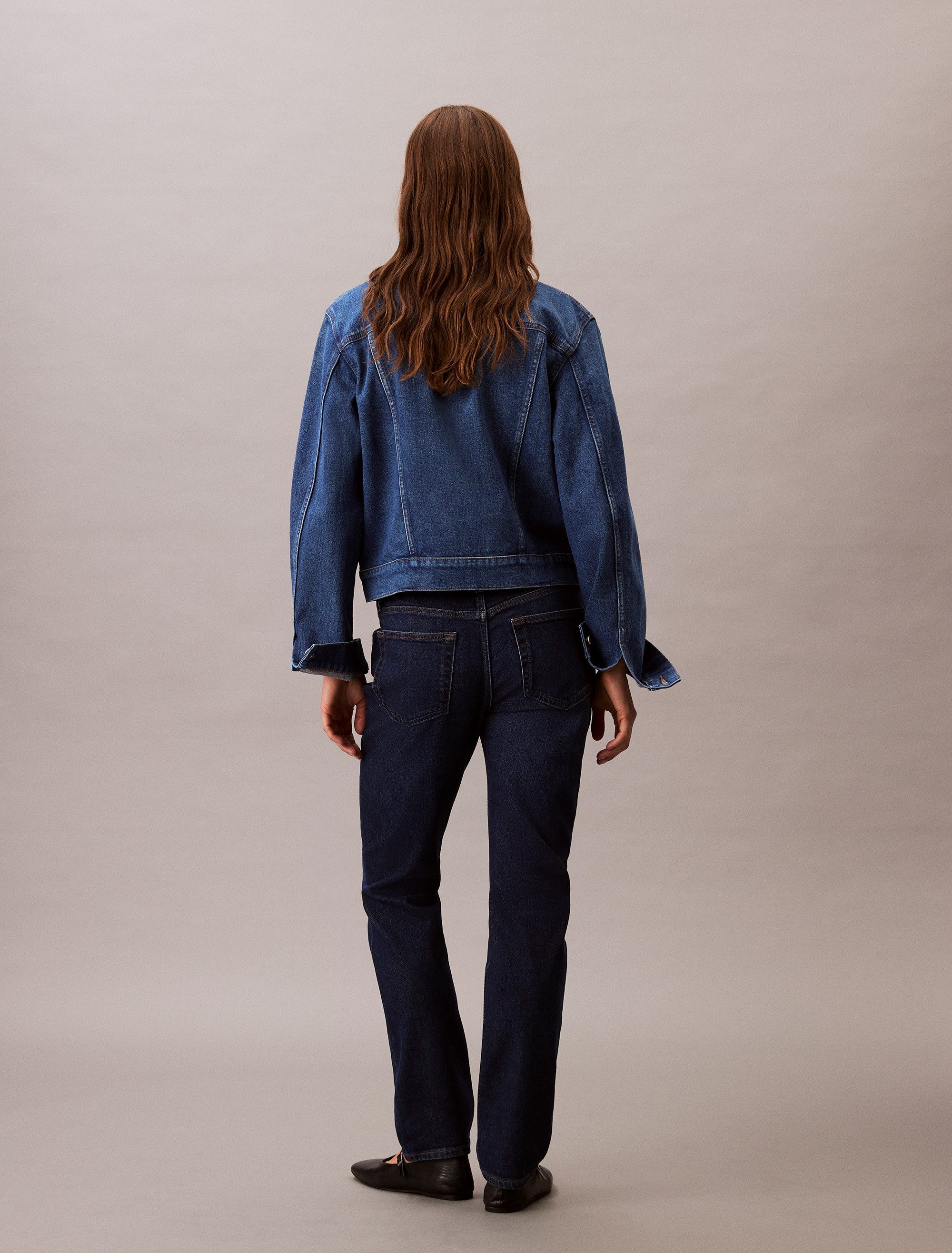 Calvin Klein Skinny fit jeans MID RISE SLIM Met riemlussen