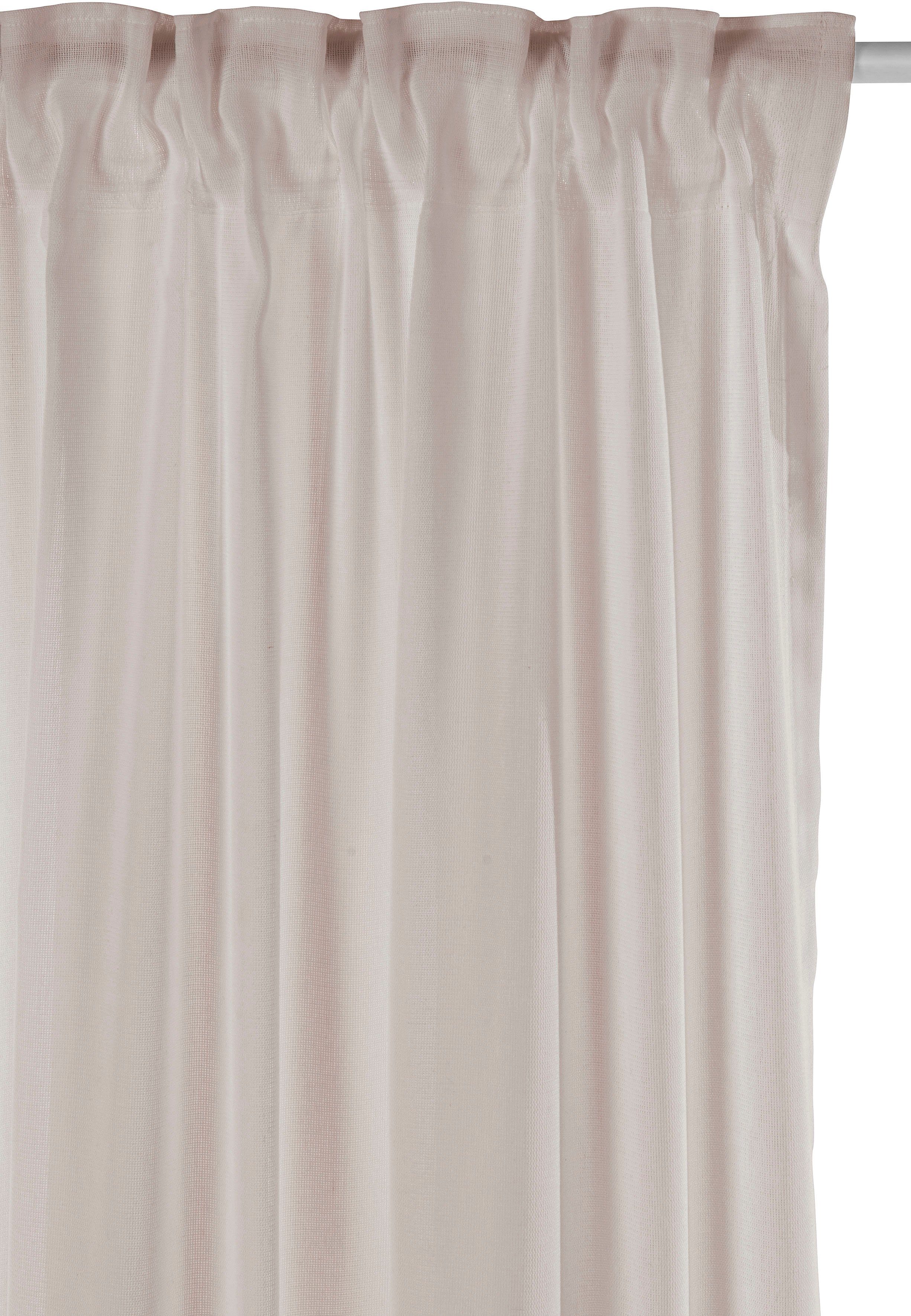 LeGer Home by Lena Gercke Gordijn Lanea Linnenlook, 1 sjaal, verschillende maten (1 stuk)