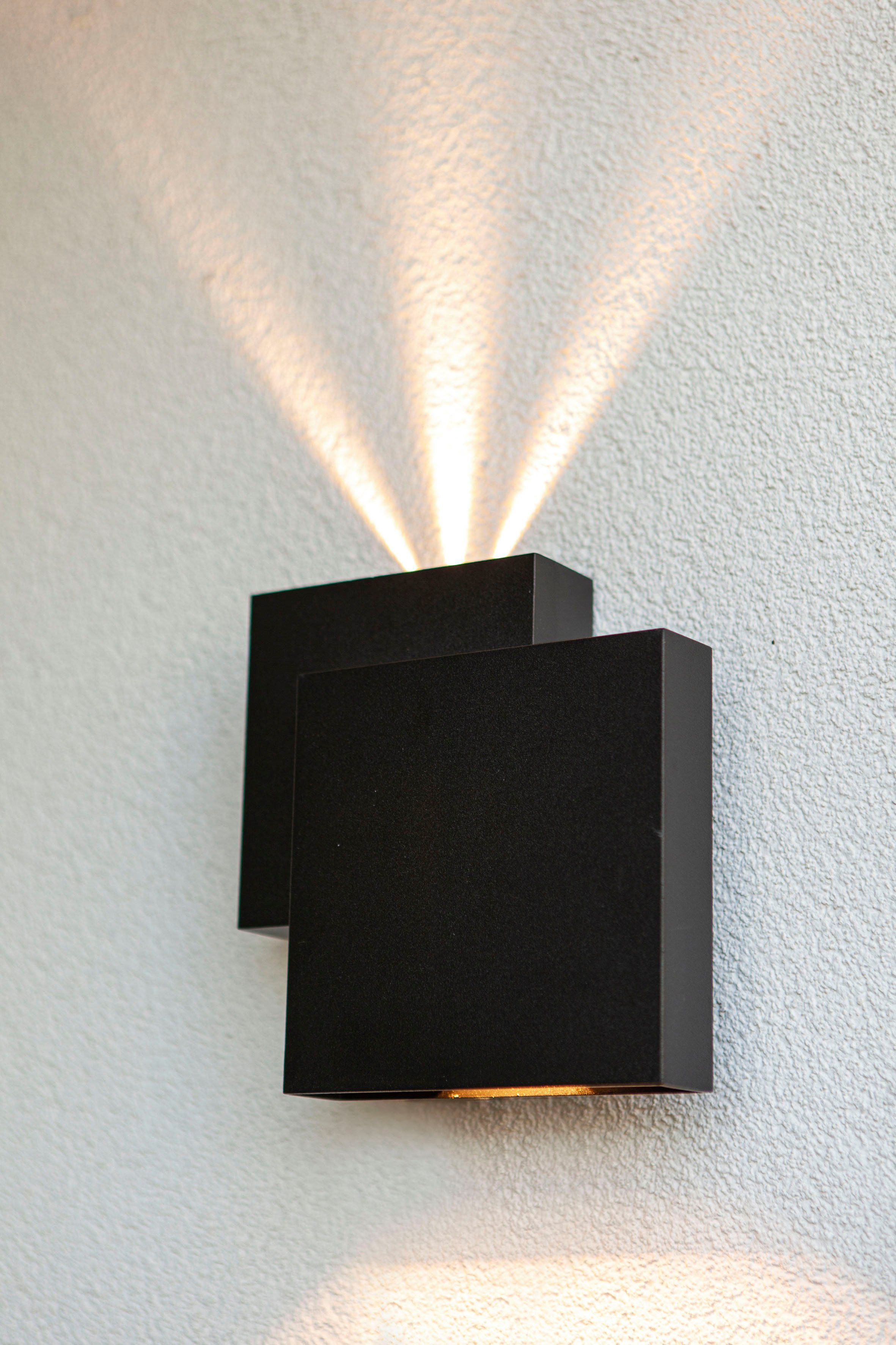 LUTEC Ledplafondlamp voor buiten Rialto uniek design, direct & indirect licht (1 stuk)