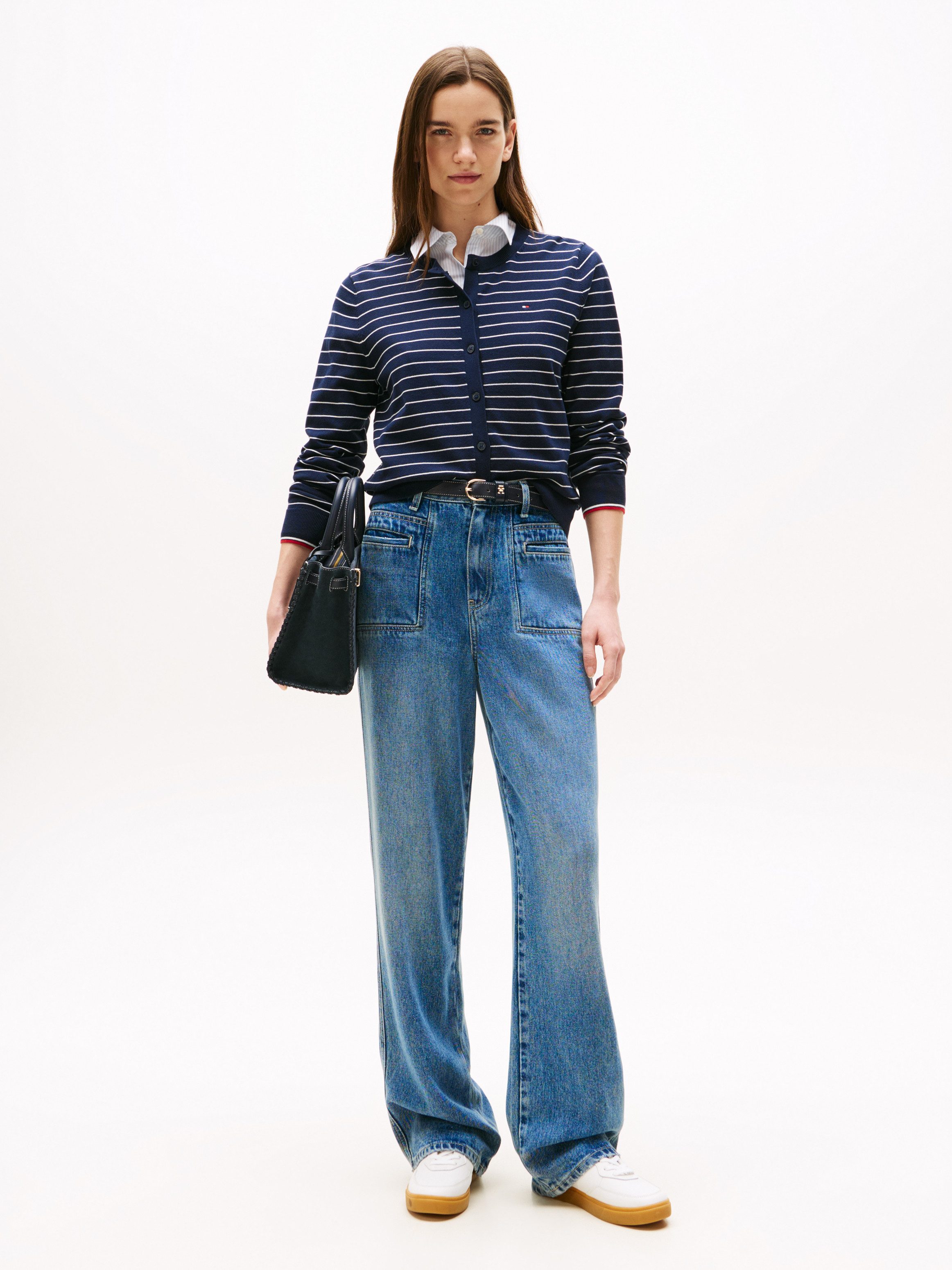 Tommy Hilfiger Cardigan CO JERSEY STITCH CARDIGAN