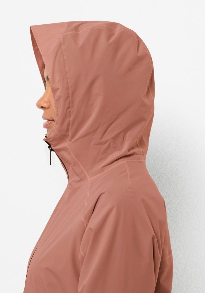 Jack Wolfskin Functioneel jack MAINKAI LONG JKT W